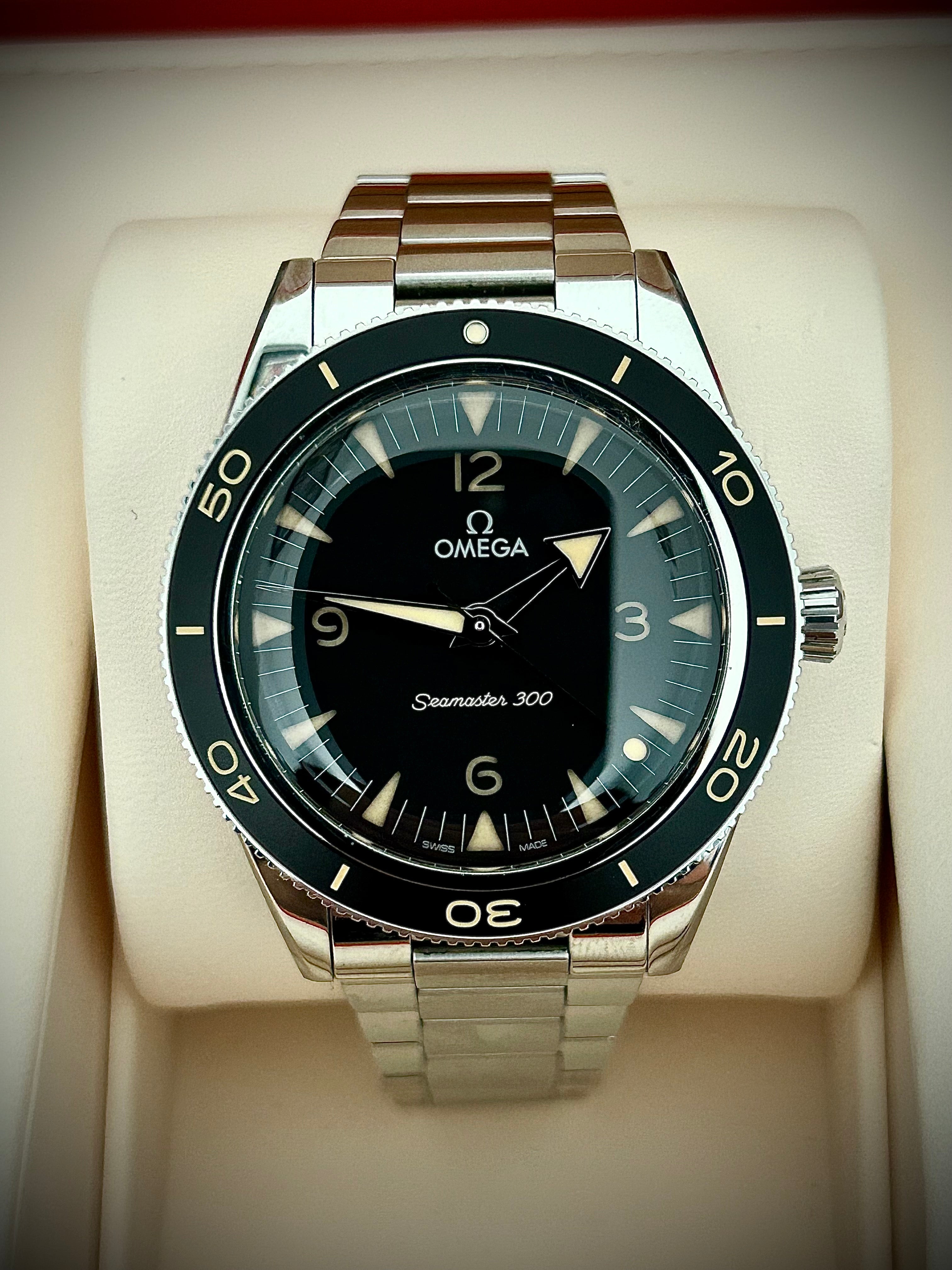 2022 OMEGA SEAMASTER 300, FULL SET, INC GST