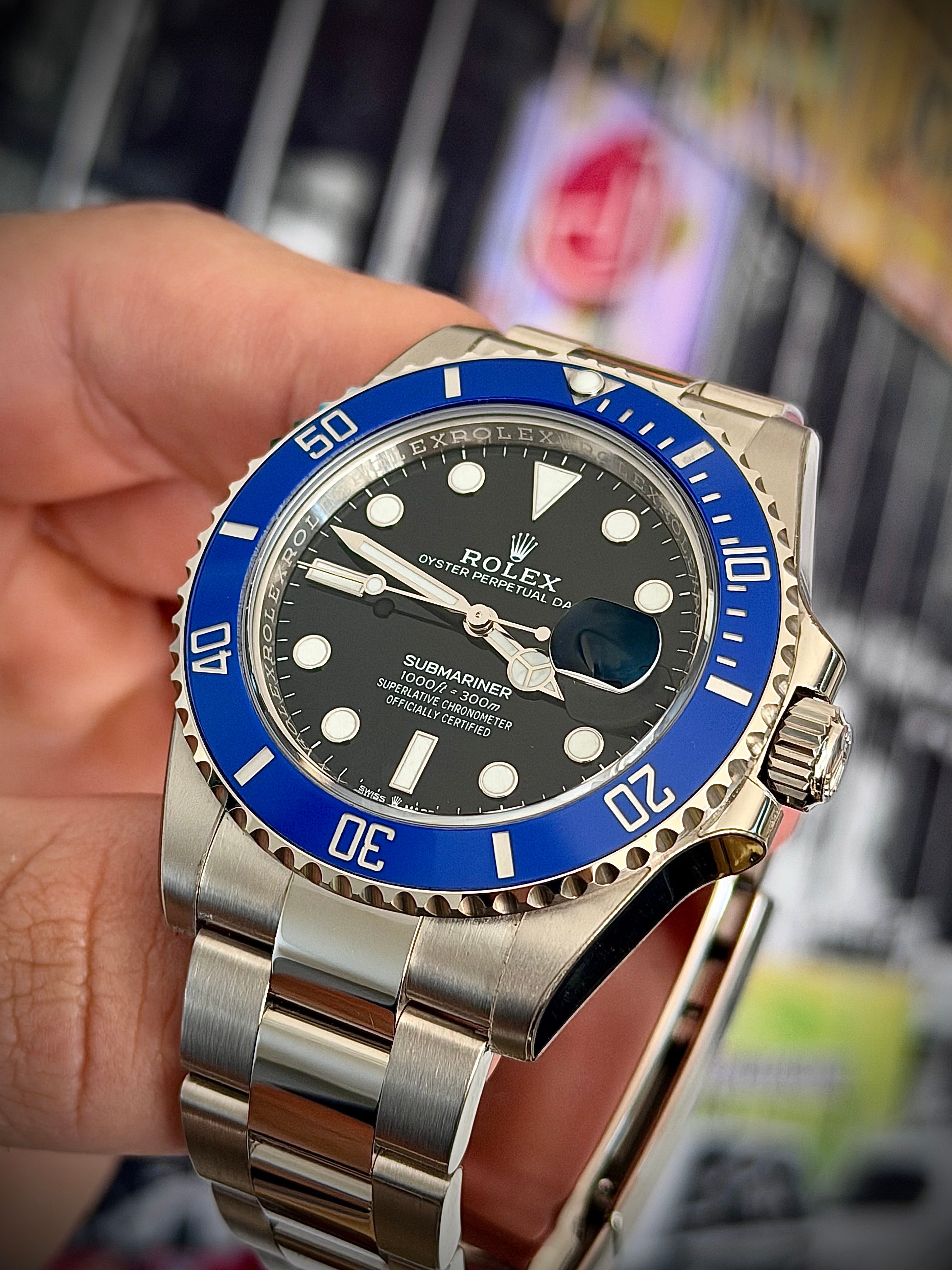 2023 ROLEX SUBMARINER DATE, 126619LB, COOKIE MONSTER, FULL SET, INC GST