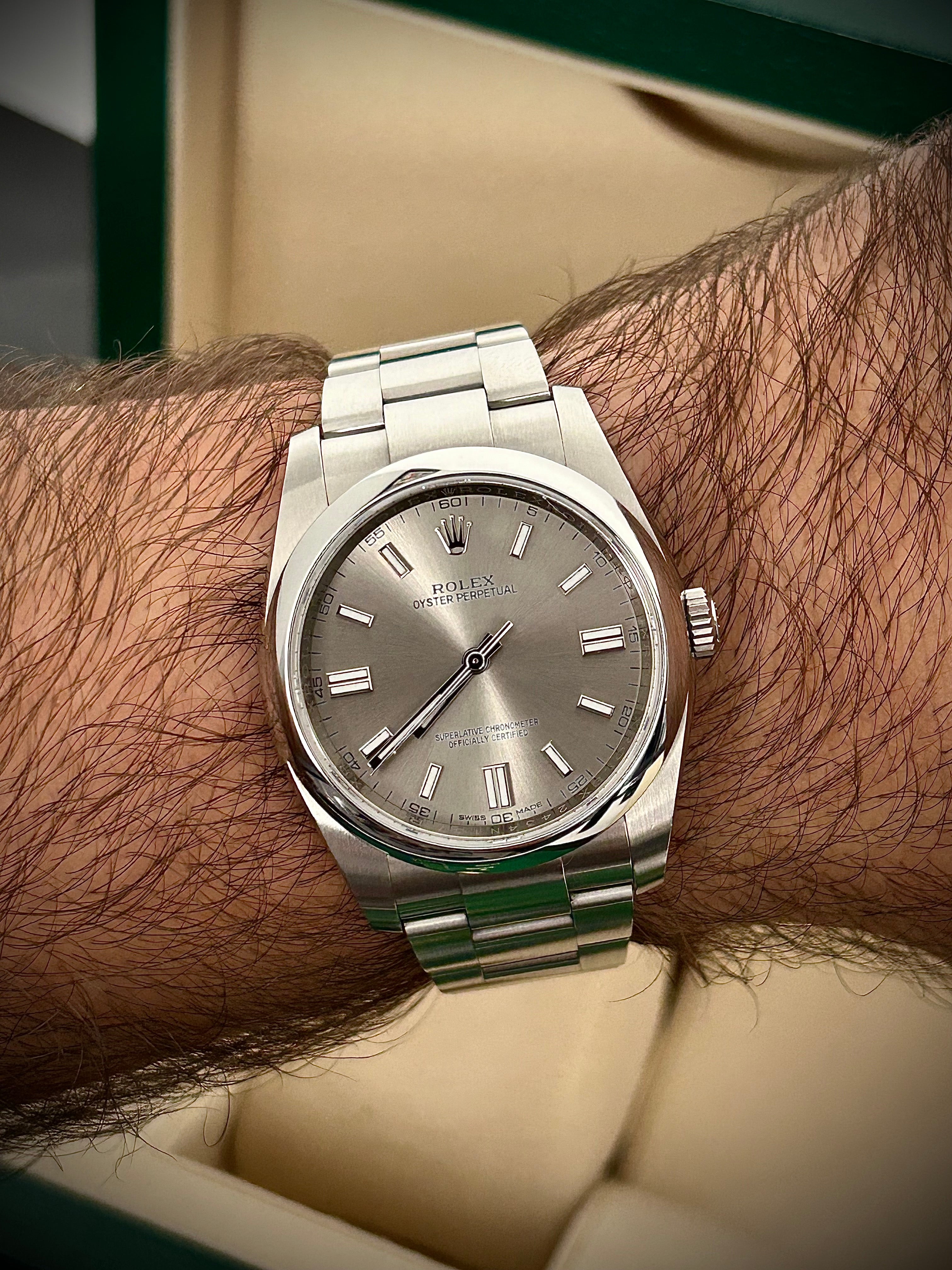 2019 ROLEX OYSTER PERPETUAL 36, FULL SET, INC GST