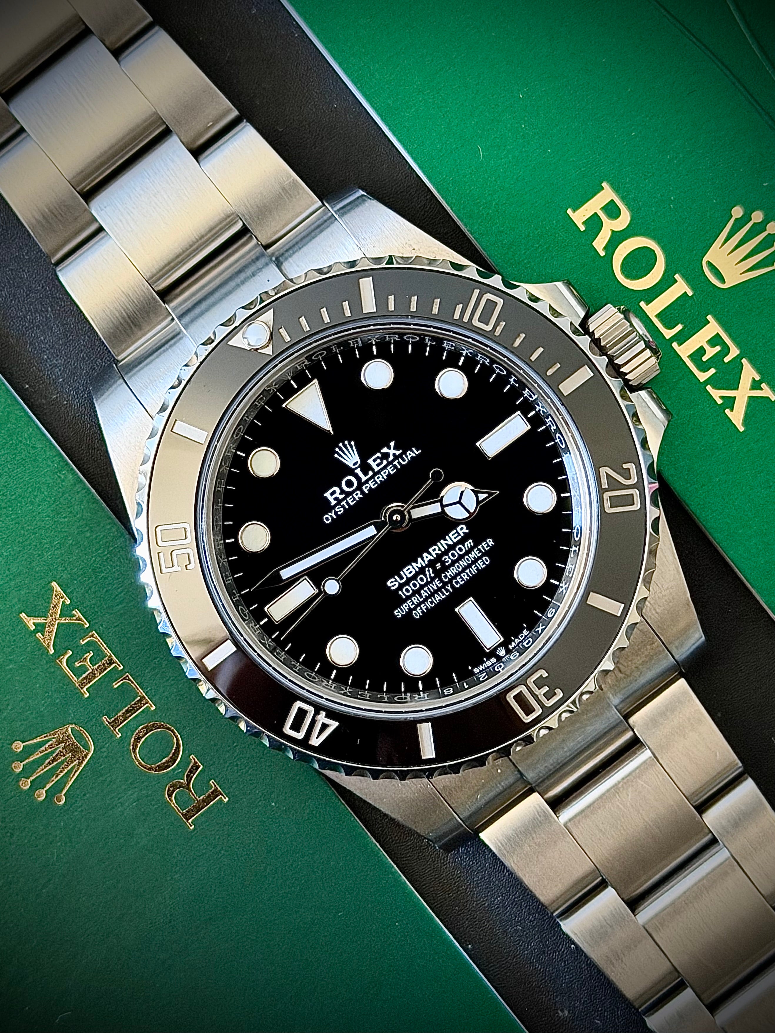 2021 ROLEX SUBMARINER, 124060, FULL SET, INC GST