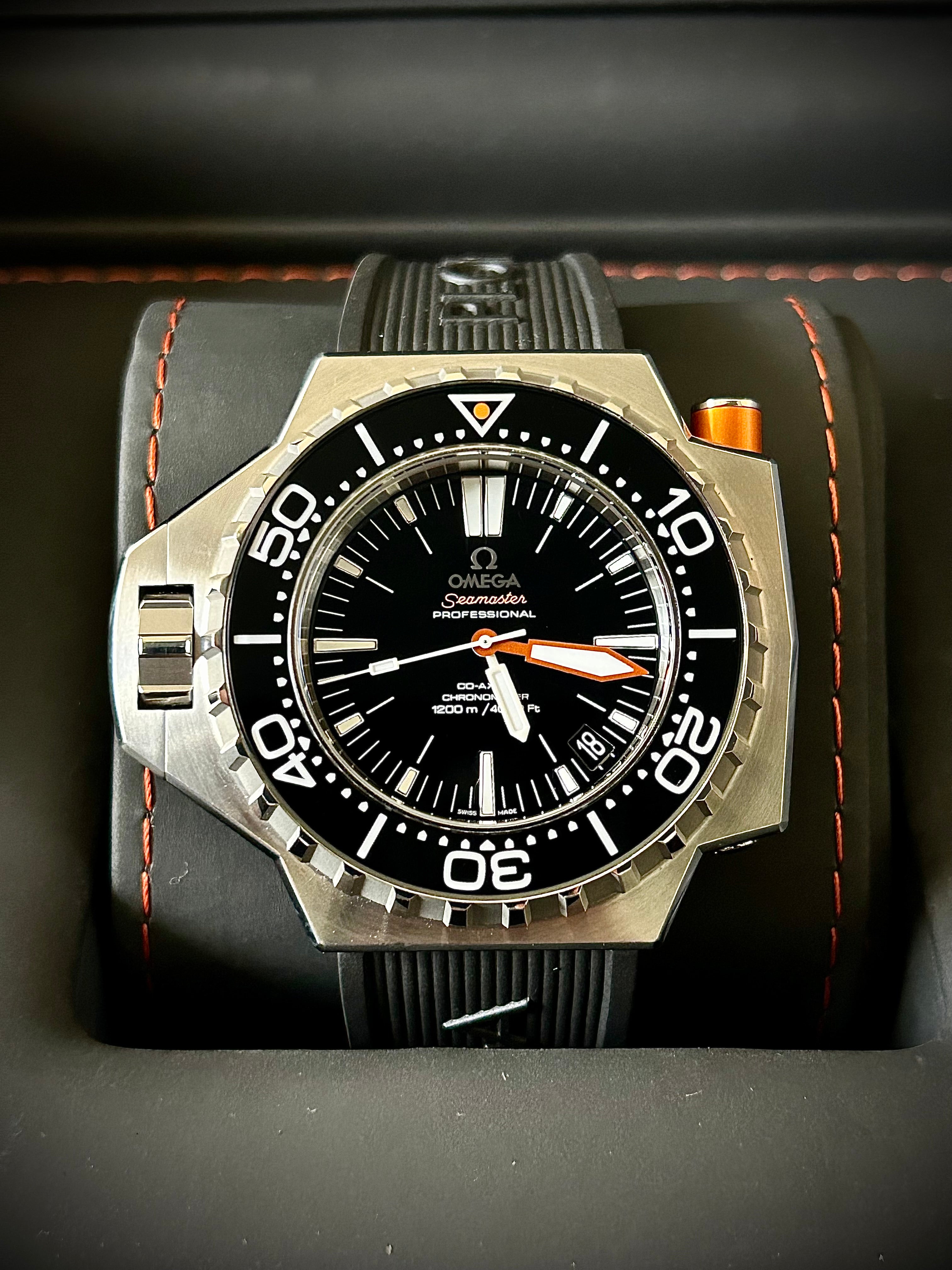 2022 OMEGA SEAMASTER PLOPROF 1200M, FULL SET, INC GST