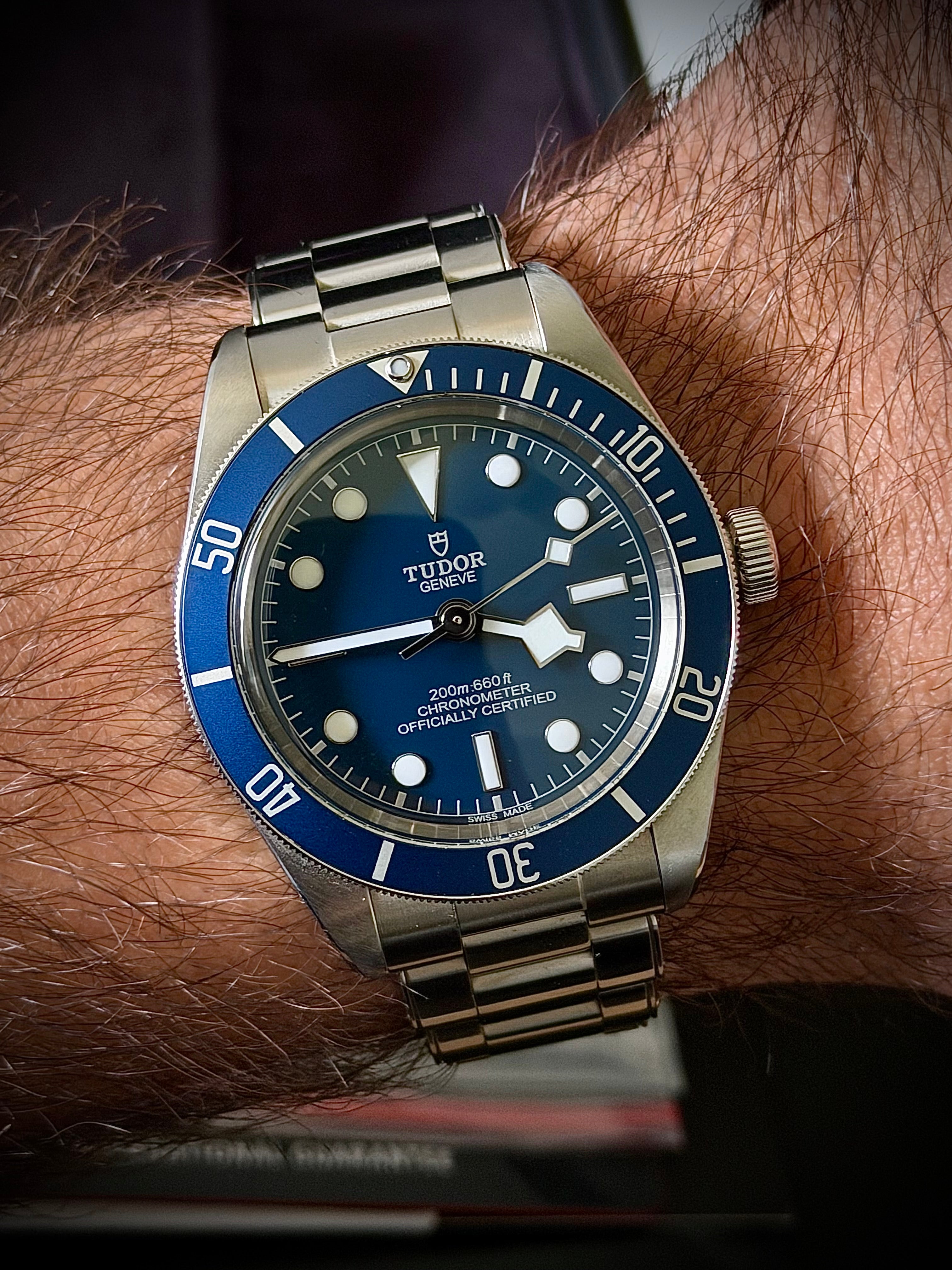 2020 TUDOR BLACK BAY 58, 79030B, BLUE DIAL, FULL SET, INC GST