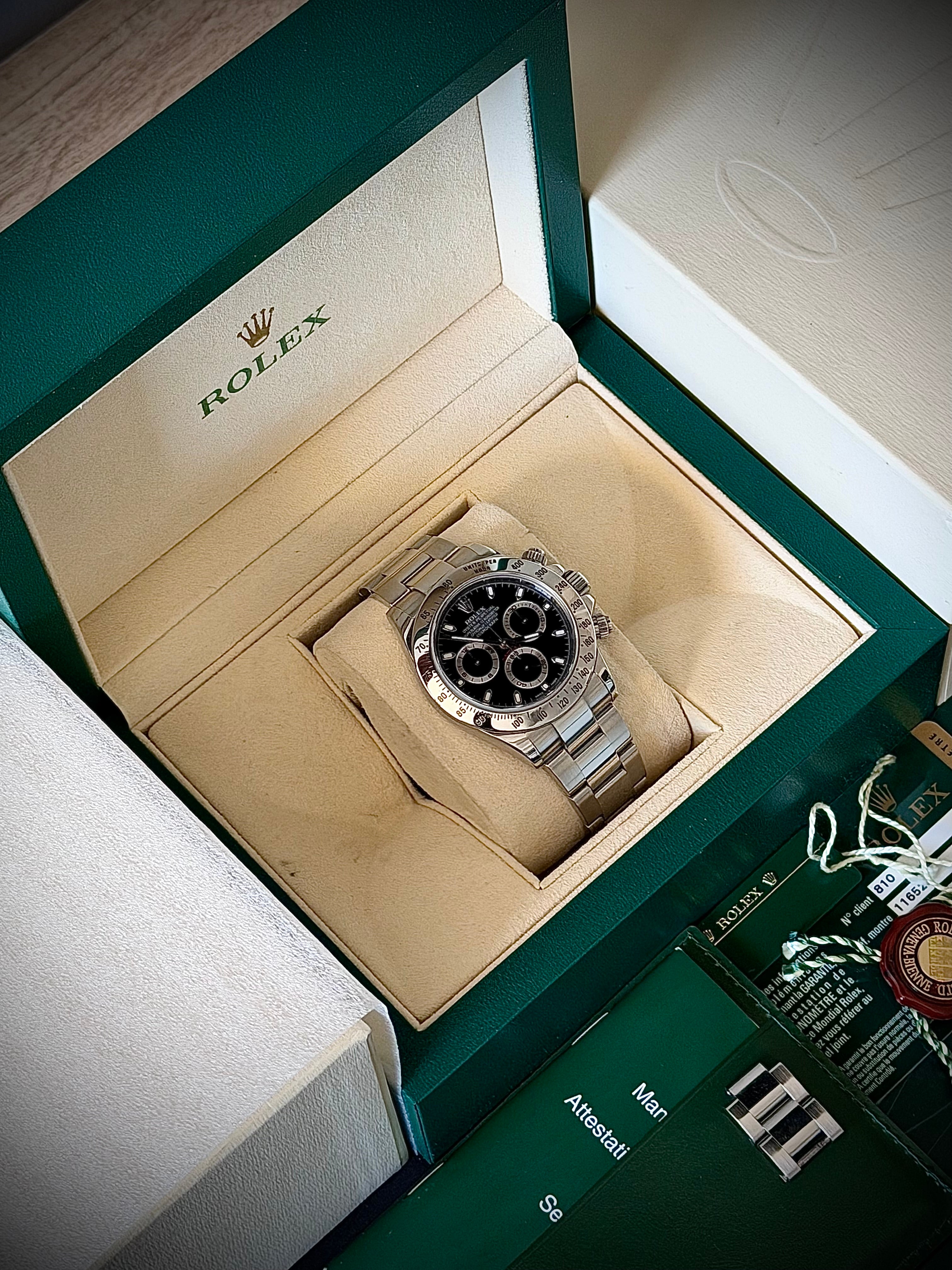 2014 ROLEX COSMOGRAPH DAYTONA, 116520, FULL SET, INC GST