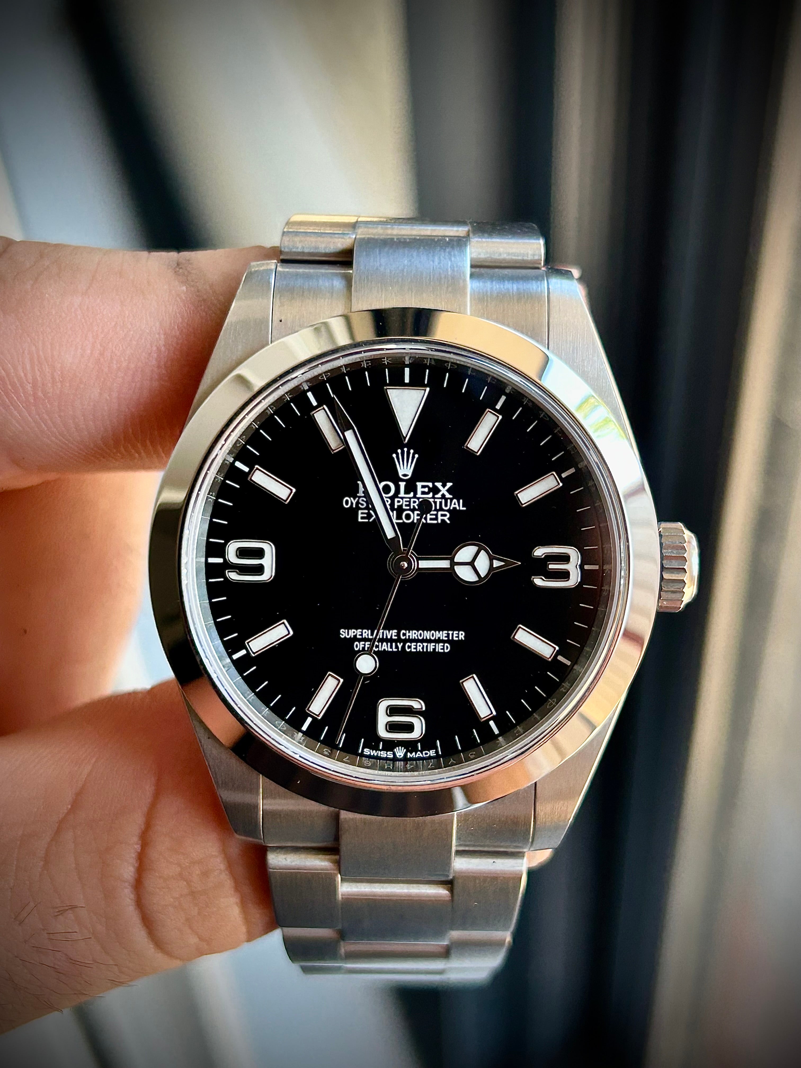 2023 ROLEX EXPLORER 40, 224270, FULL SET, INC GST