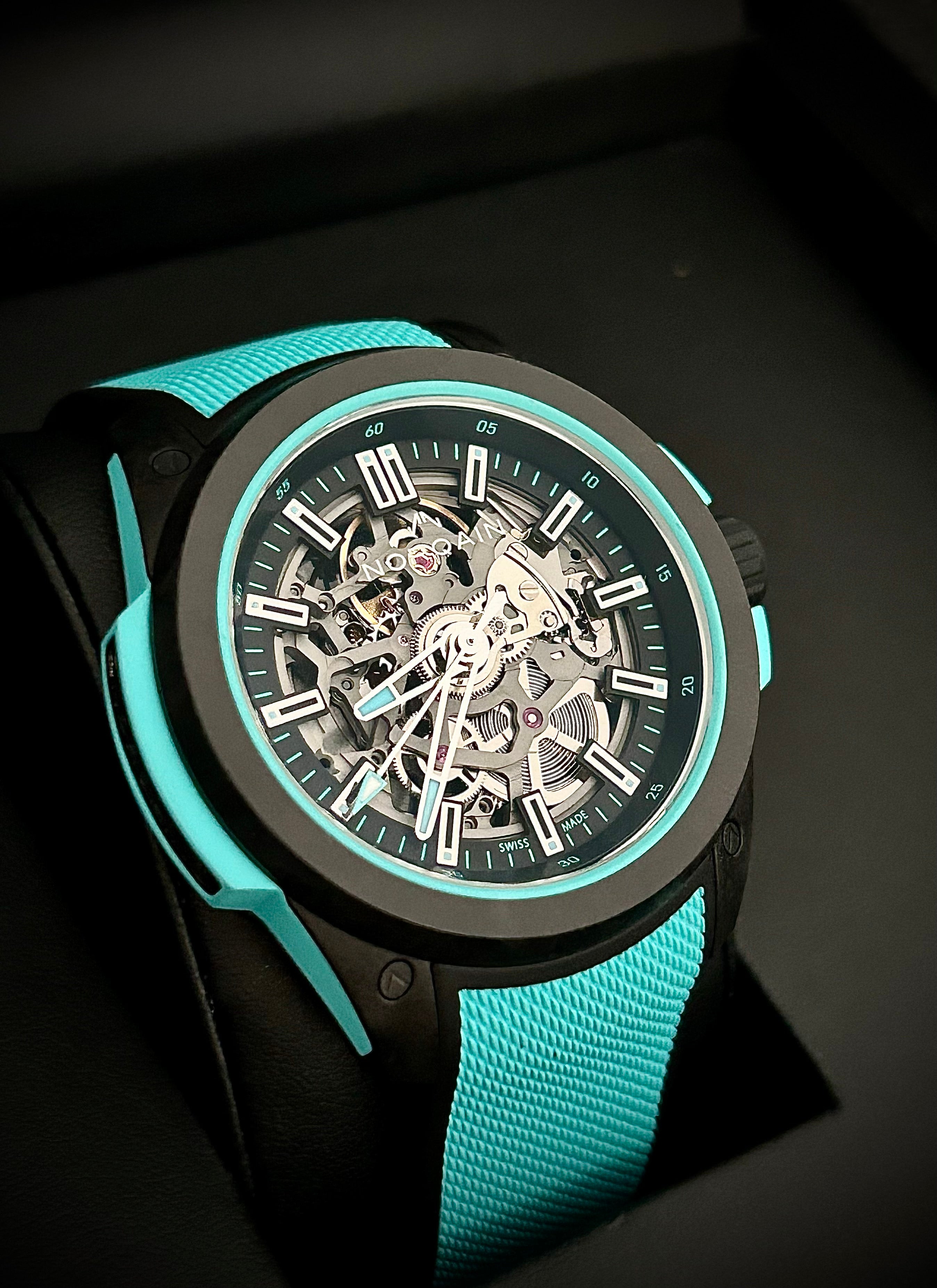 2024 NORQAIN WILD ONE SKELETON, TURQUOISE, FULL SET, INC GST