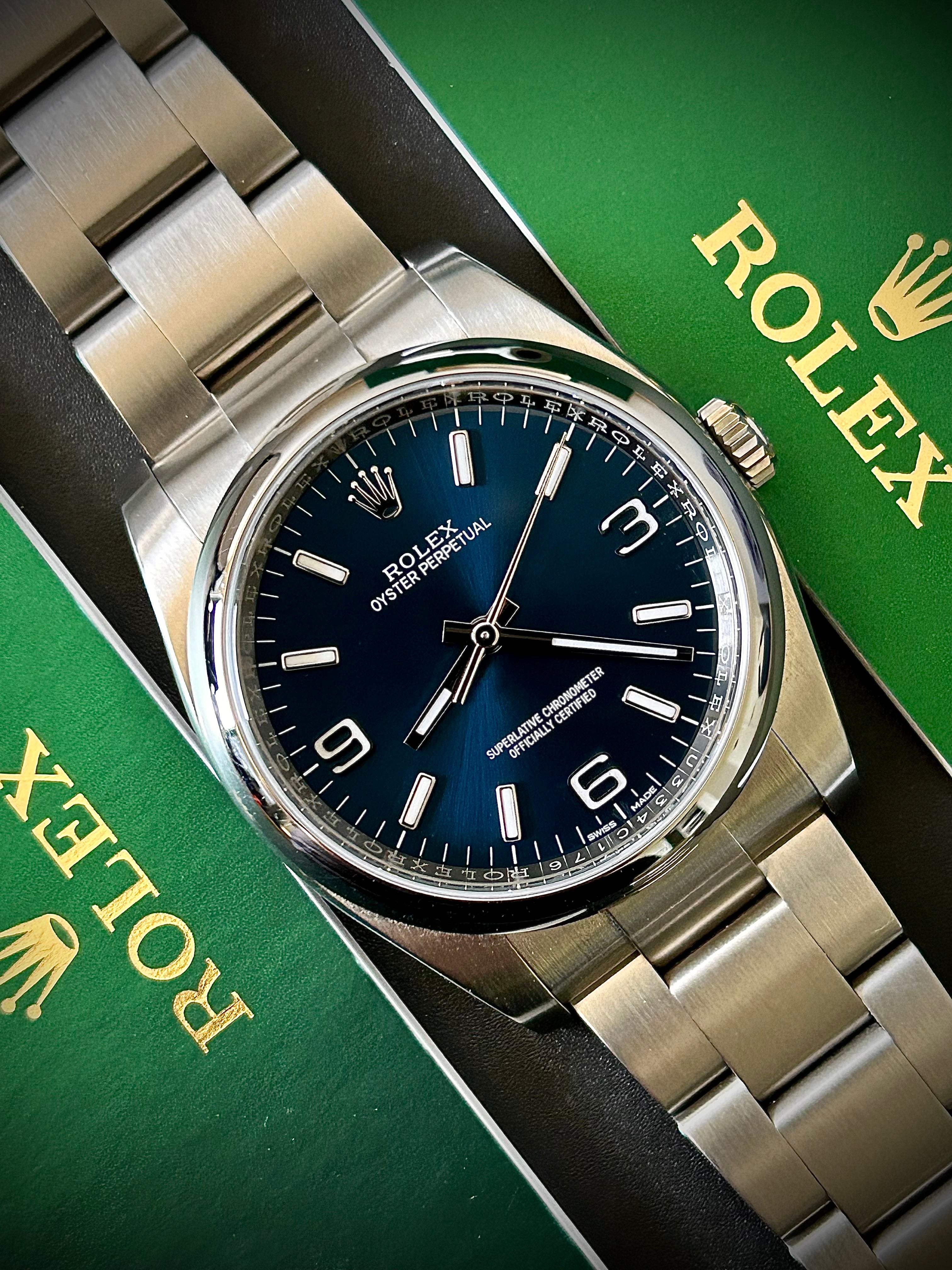 2019 ROLEX OYSTER PERPETUAL 36, FULL SET, INC GST