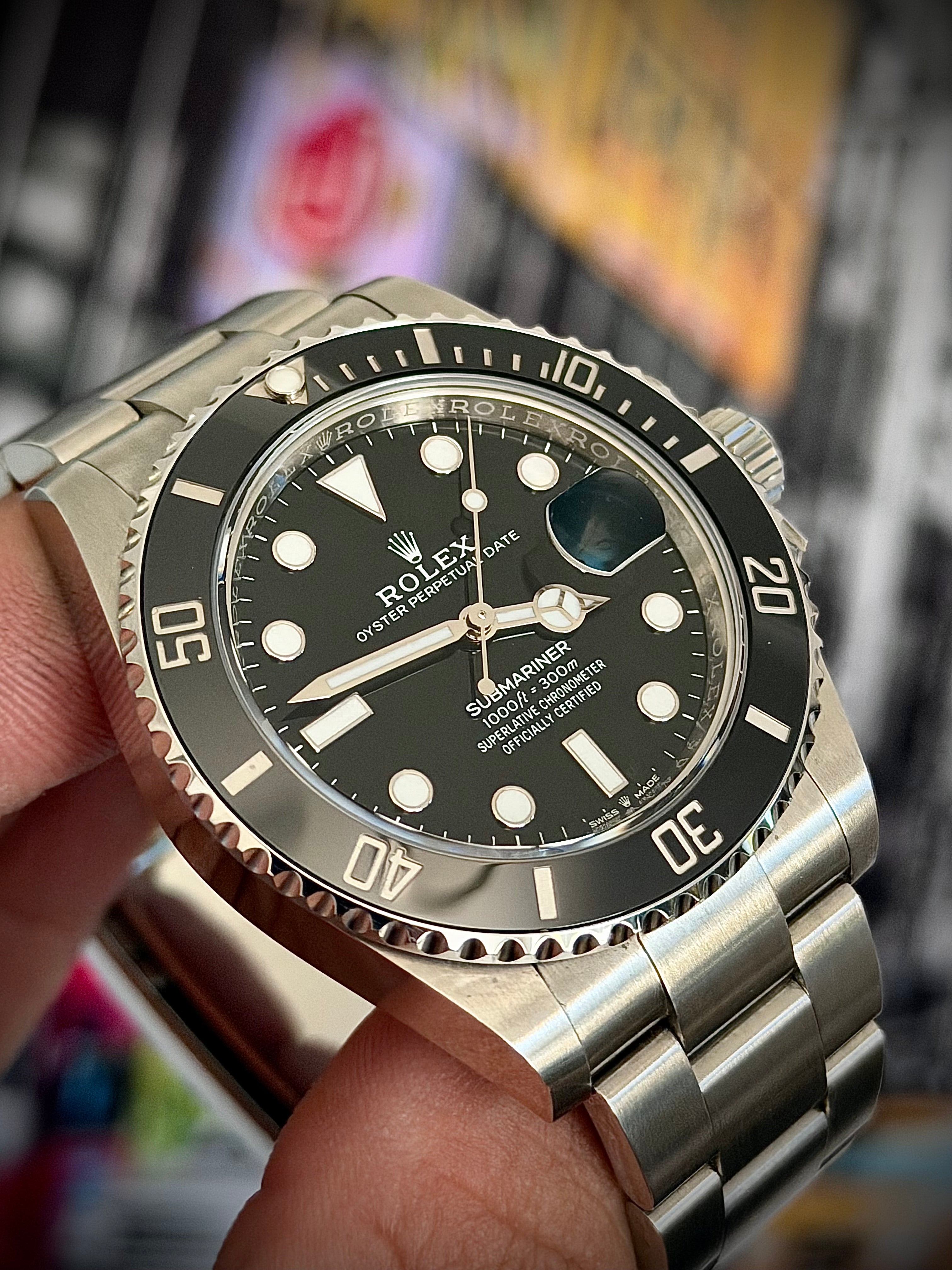 2021 ROLEX SUBMARINER DATE, 126610LN, FULL SET, INC GST