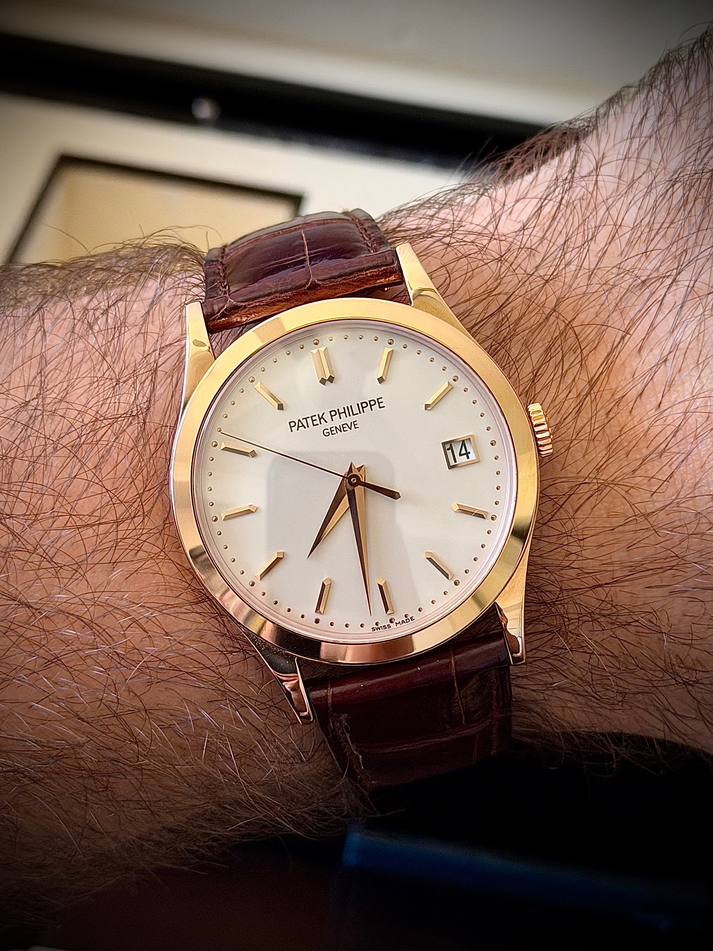 2008 PATEK PHILIPPE CALATRAVA, 5296R-010, FULL SET, INC GST