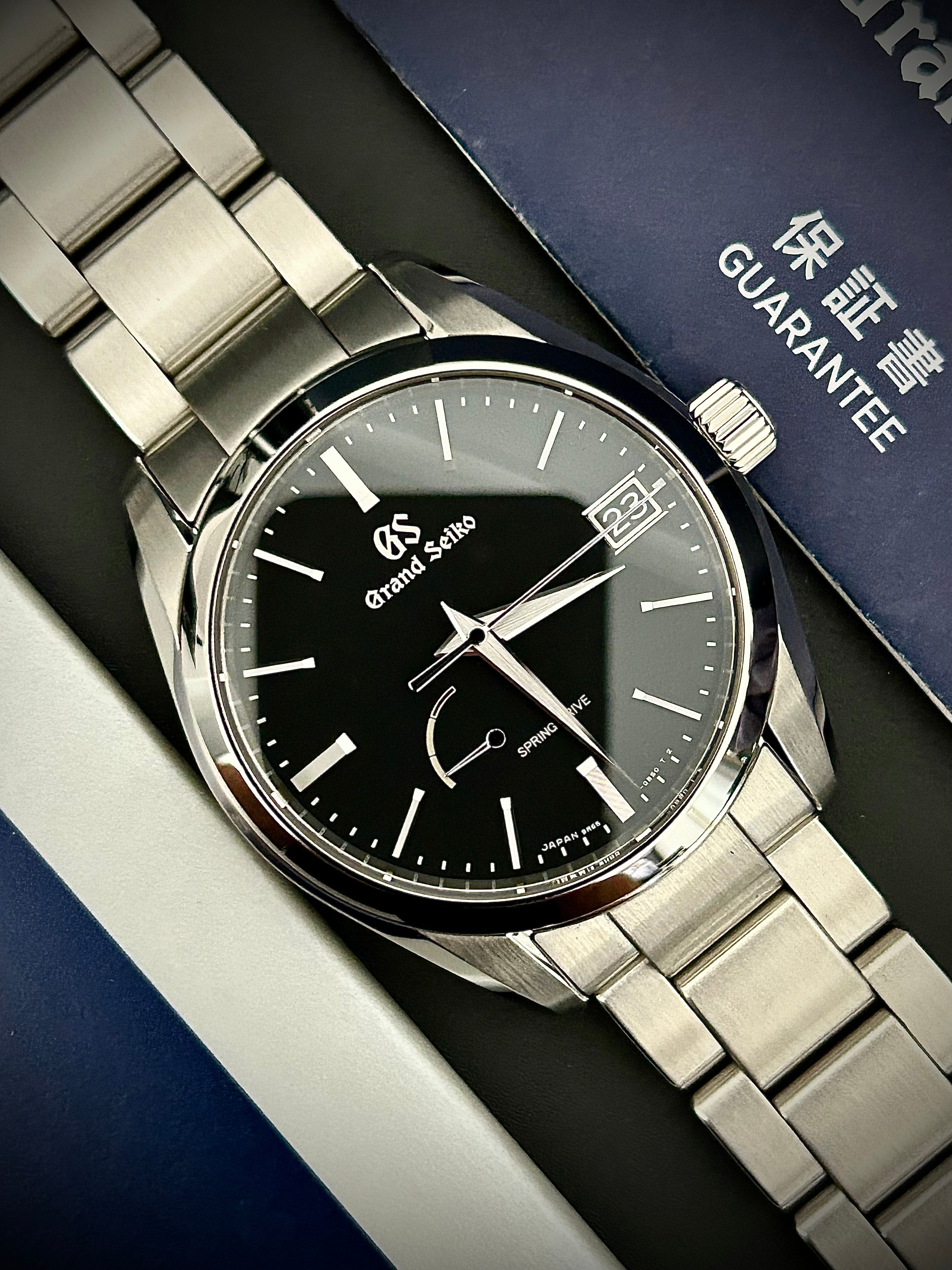 2017 GRAND SEIKO HERITAGE SPRING DRIVE, SBGA285G, FULL SET, INC GST