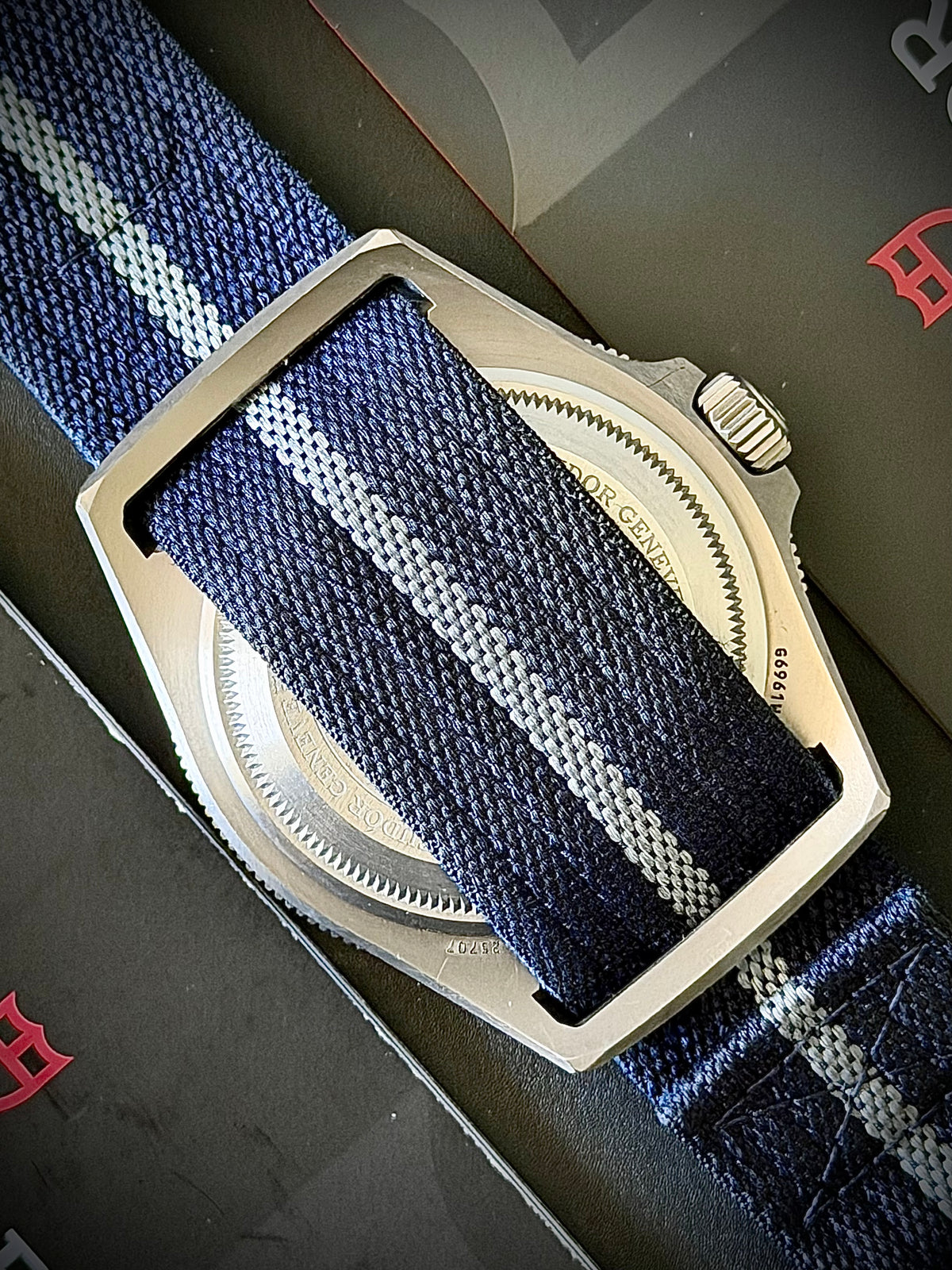 2023 TUDOR PELAGOS FXD “MARINE NATIONALE”, 25707B/23, BLUE DIAL, TITANIUM, FULL SET, INC GST