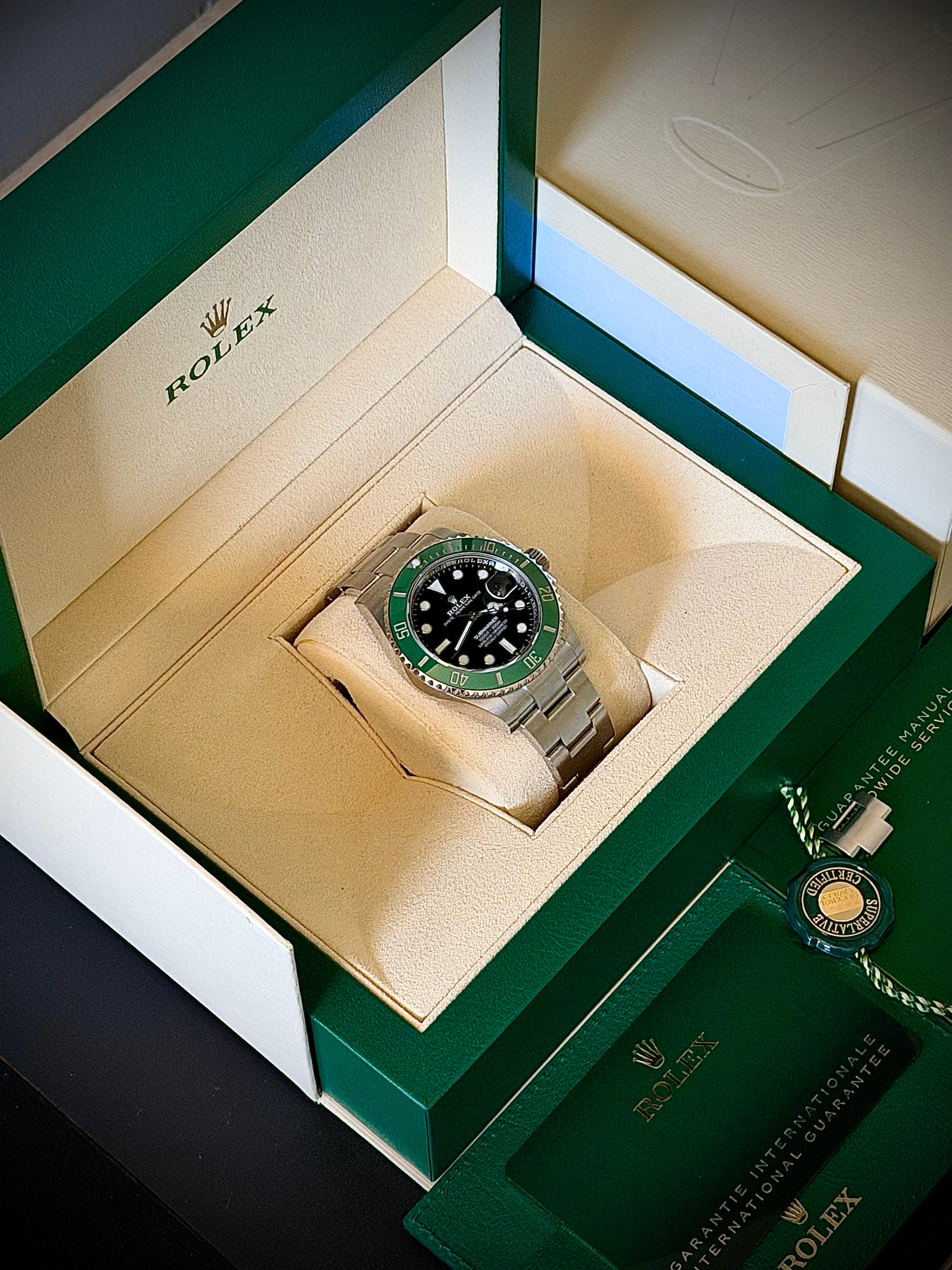 2023 ROLEX SUBMARINER DATE, 126610LV “STARBUCKS”, FULL SET, INC GST