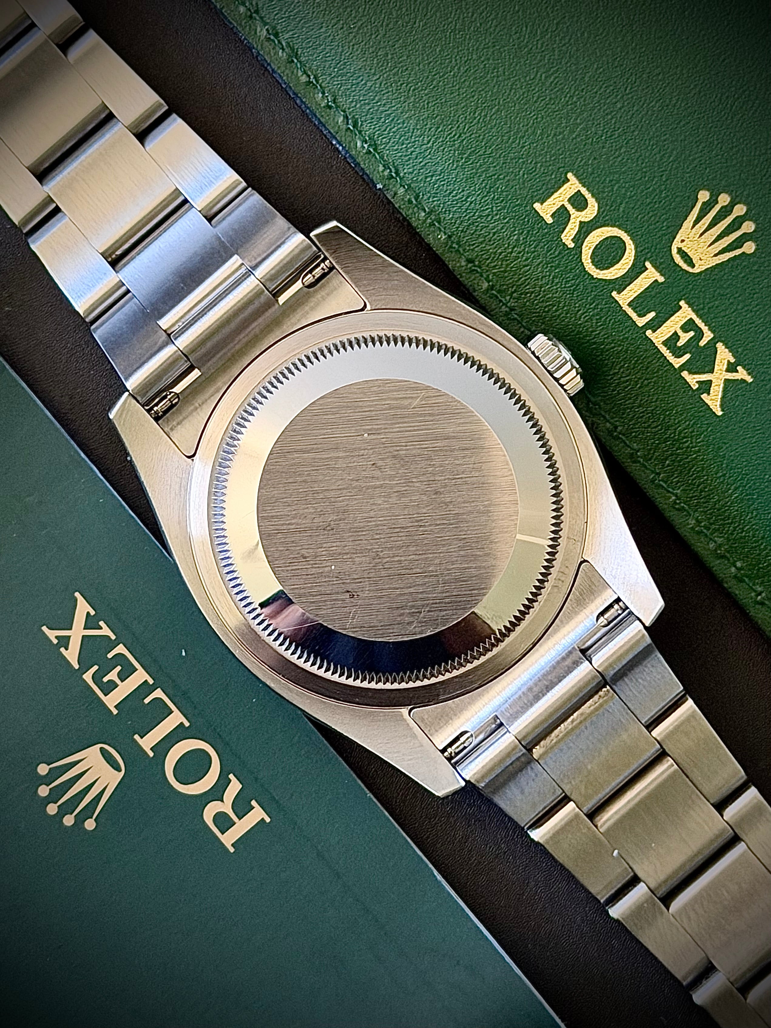 2012 ROLEX OYSTER PERPETUAL 36, FULL SET, INC GST