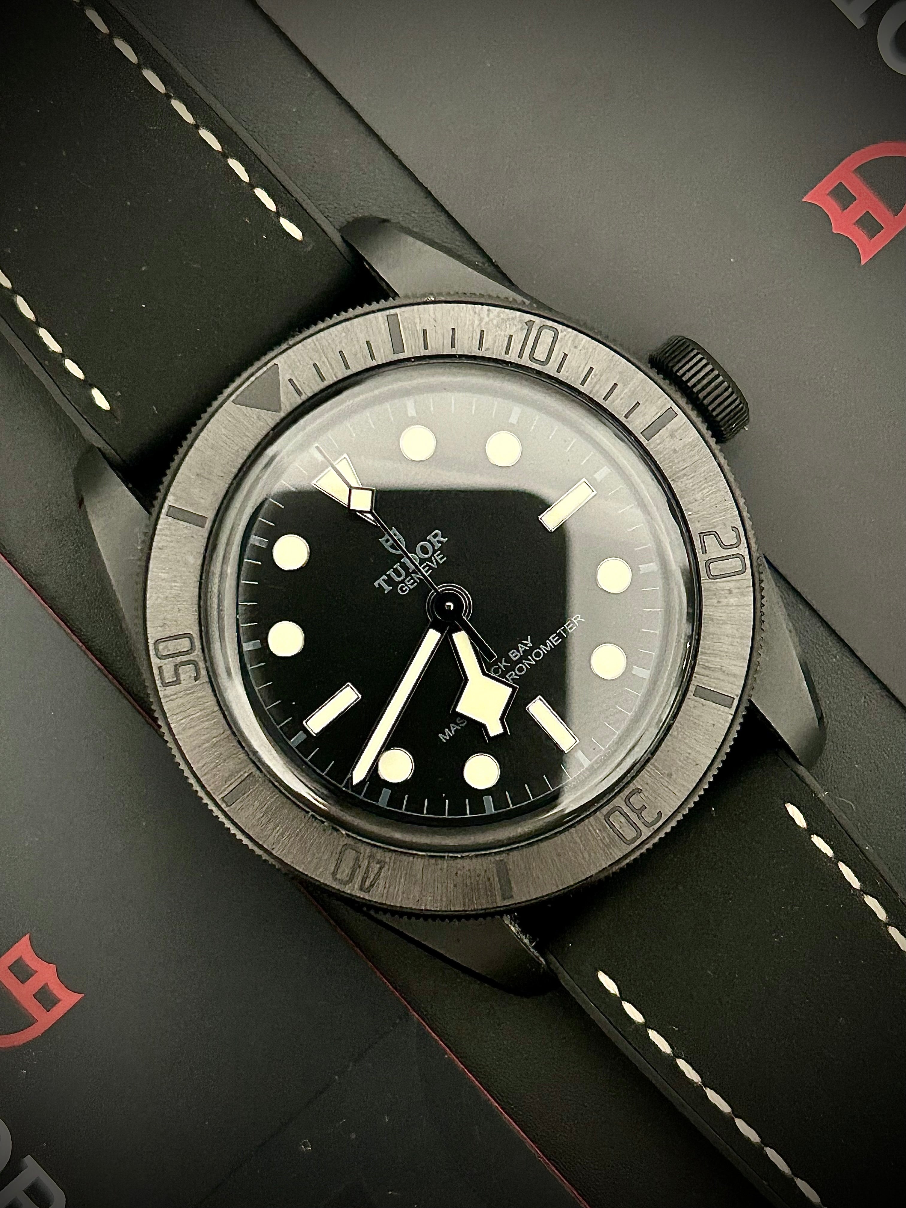 2021 TUDOR BLACK BAY CERAMIC, M79210CNU, FULL SET, INC GST