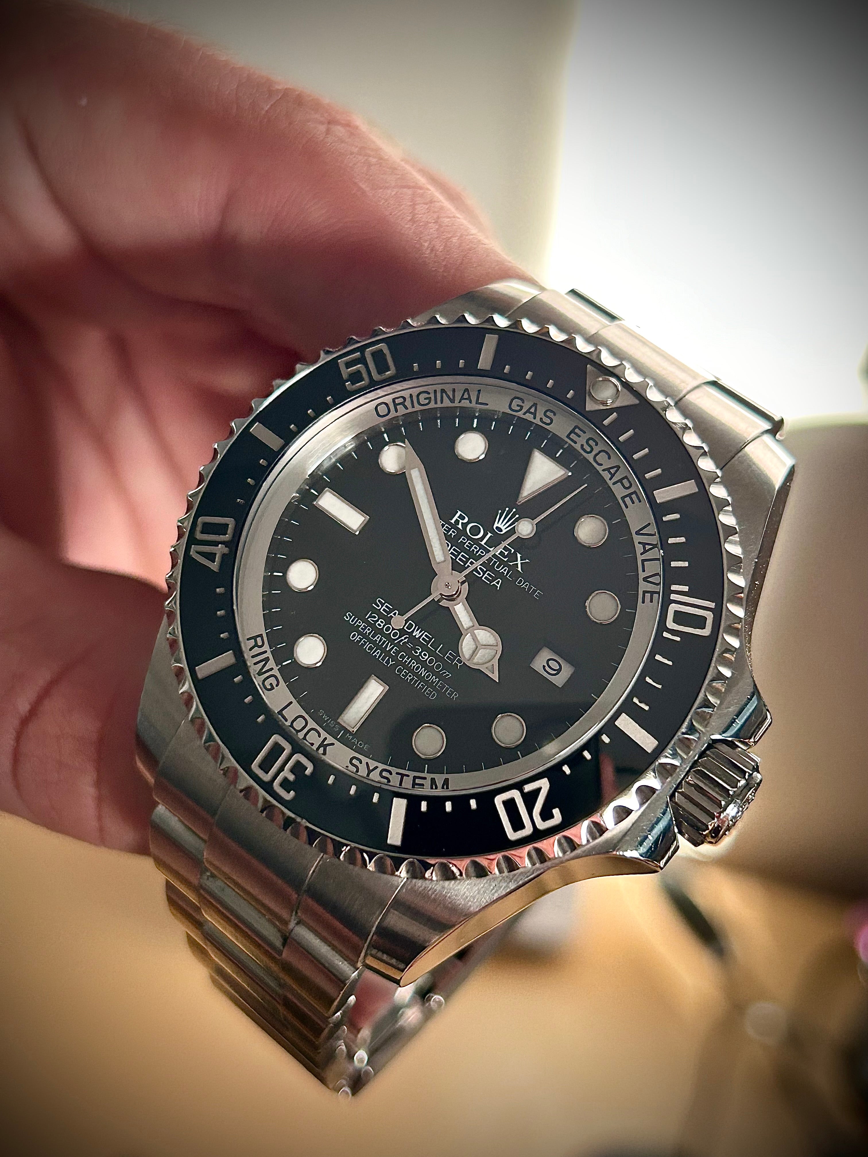 2008 ROLEX DEEPSEA SEA-DWELLER 44MM, SERVICED, 116660, BOX AND PAPERS, INC GST