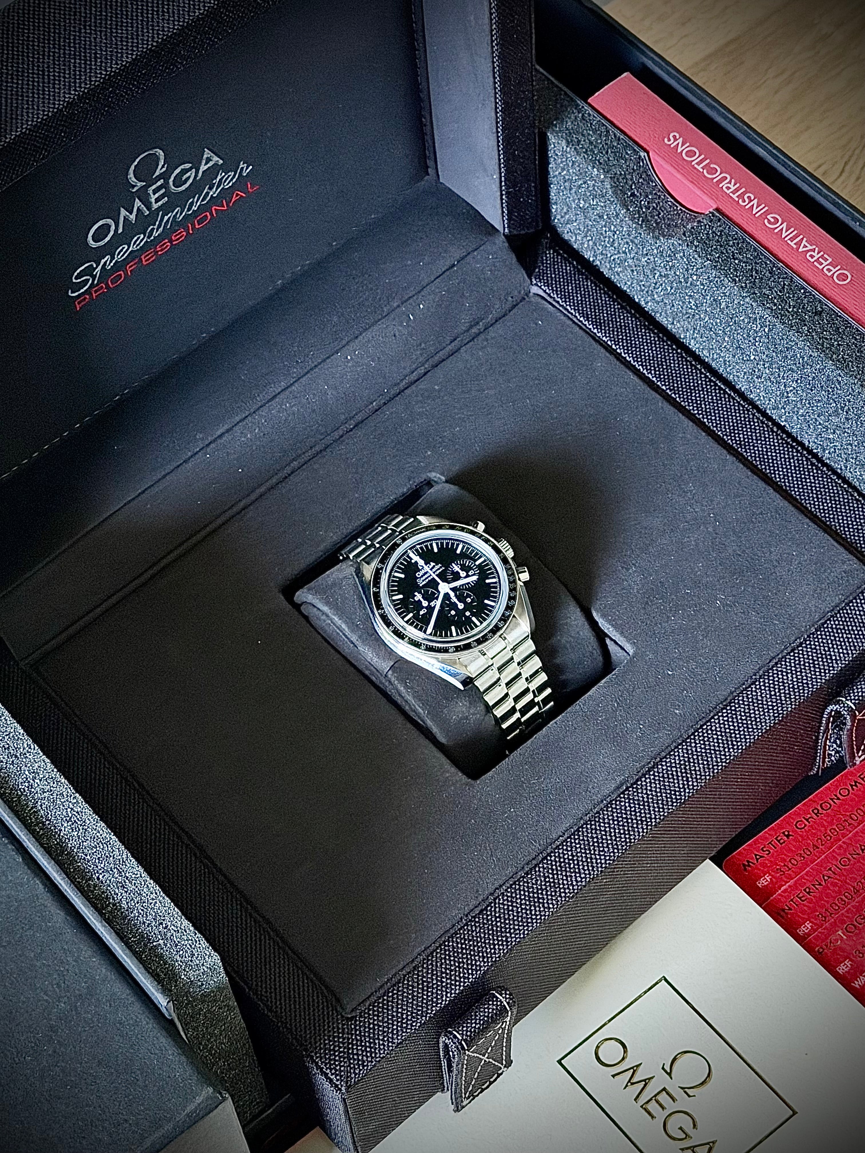 2021 OMEGA SPEEDMASTER MOONWATCH PROFESSIONAL, 310.30.42.50.01.002, FULL SET, INC GST