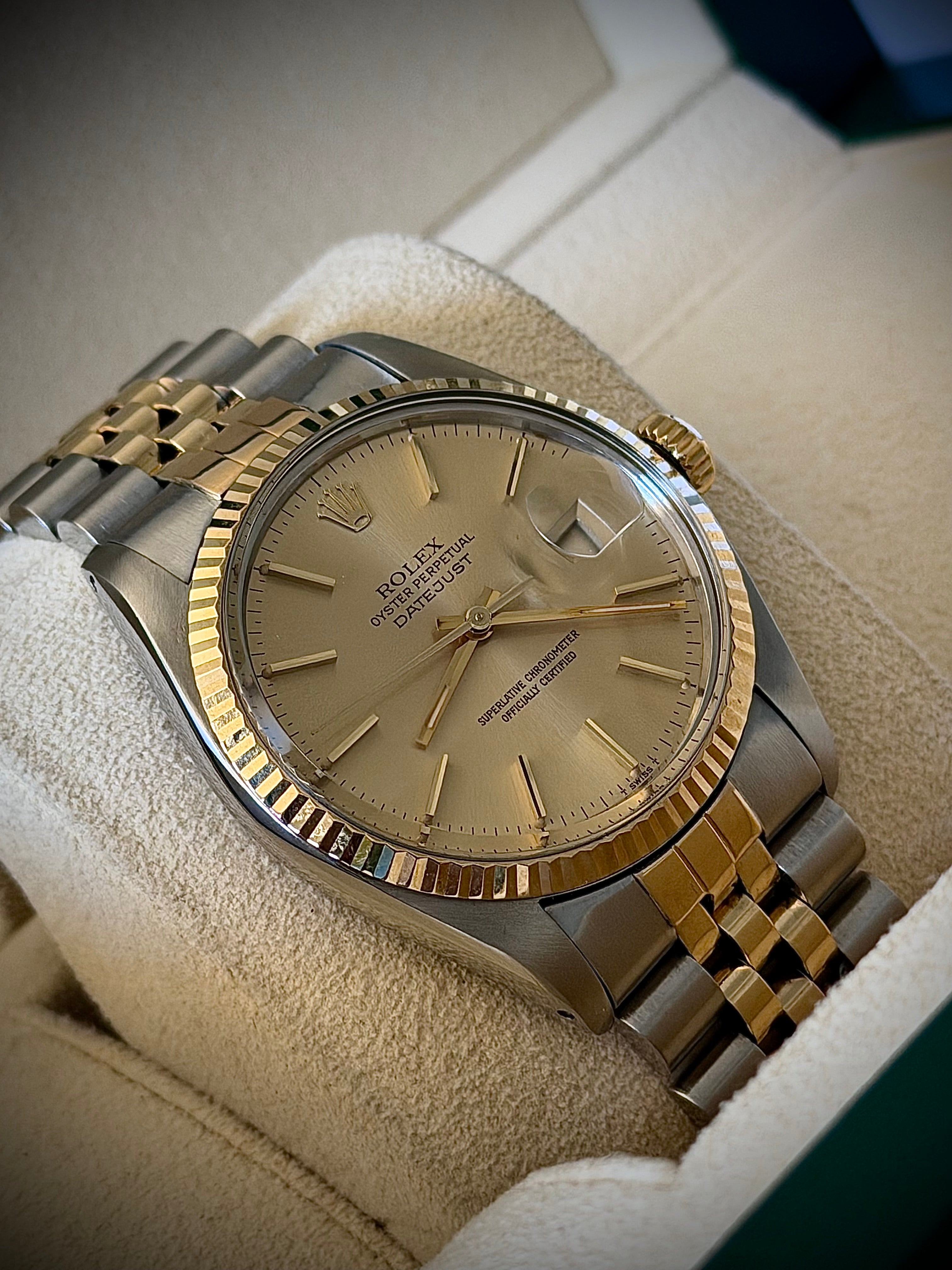 1979 ROLEX DATEJUST 36 16013, WATCH ONLY, INC GST