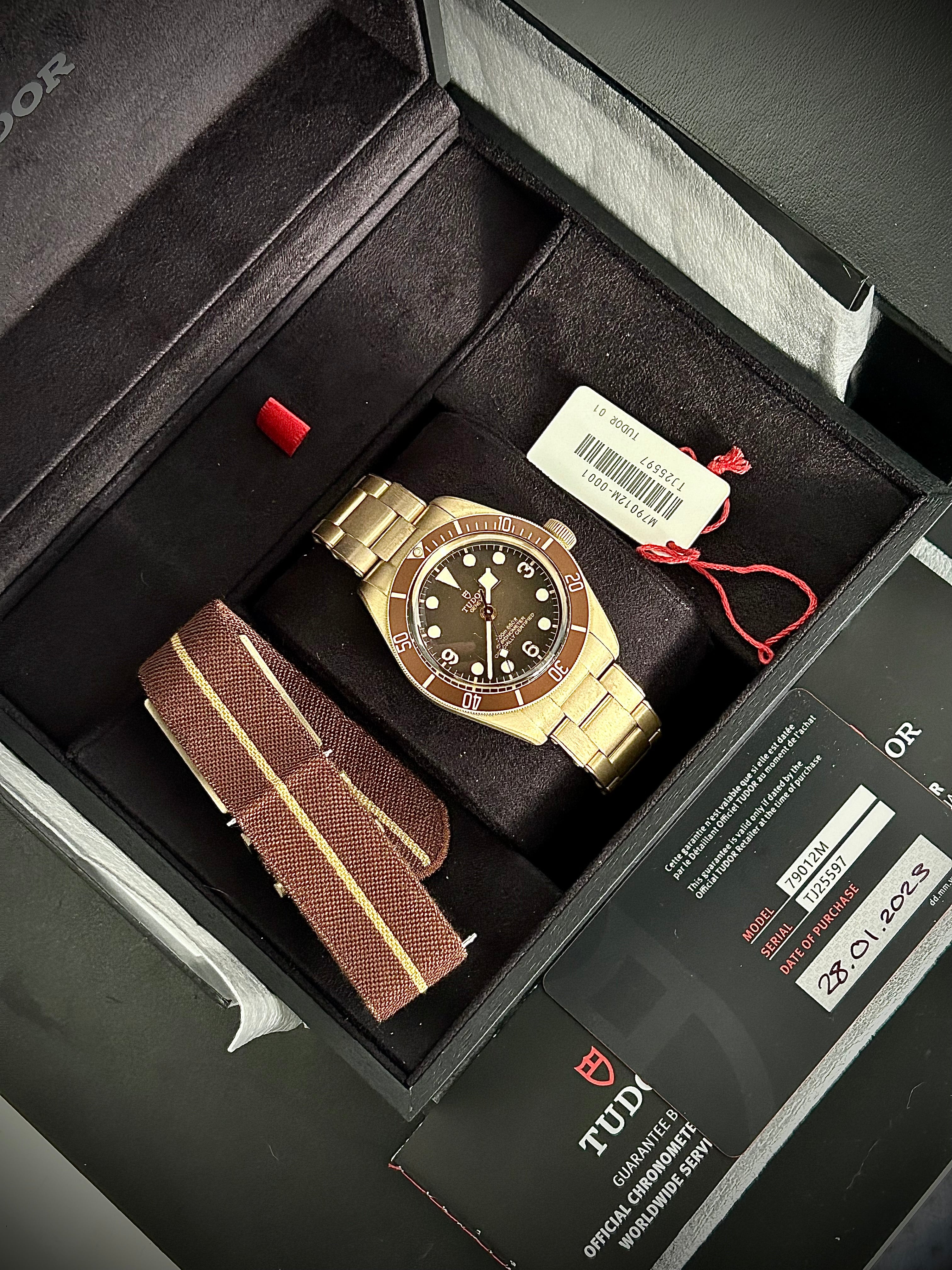 2023 TUDOR BLACK BAY 58 BRONZE, FULL SET, INC GST