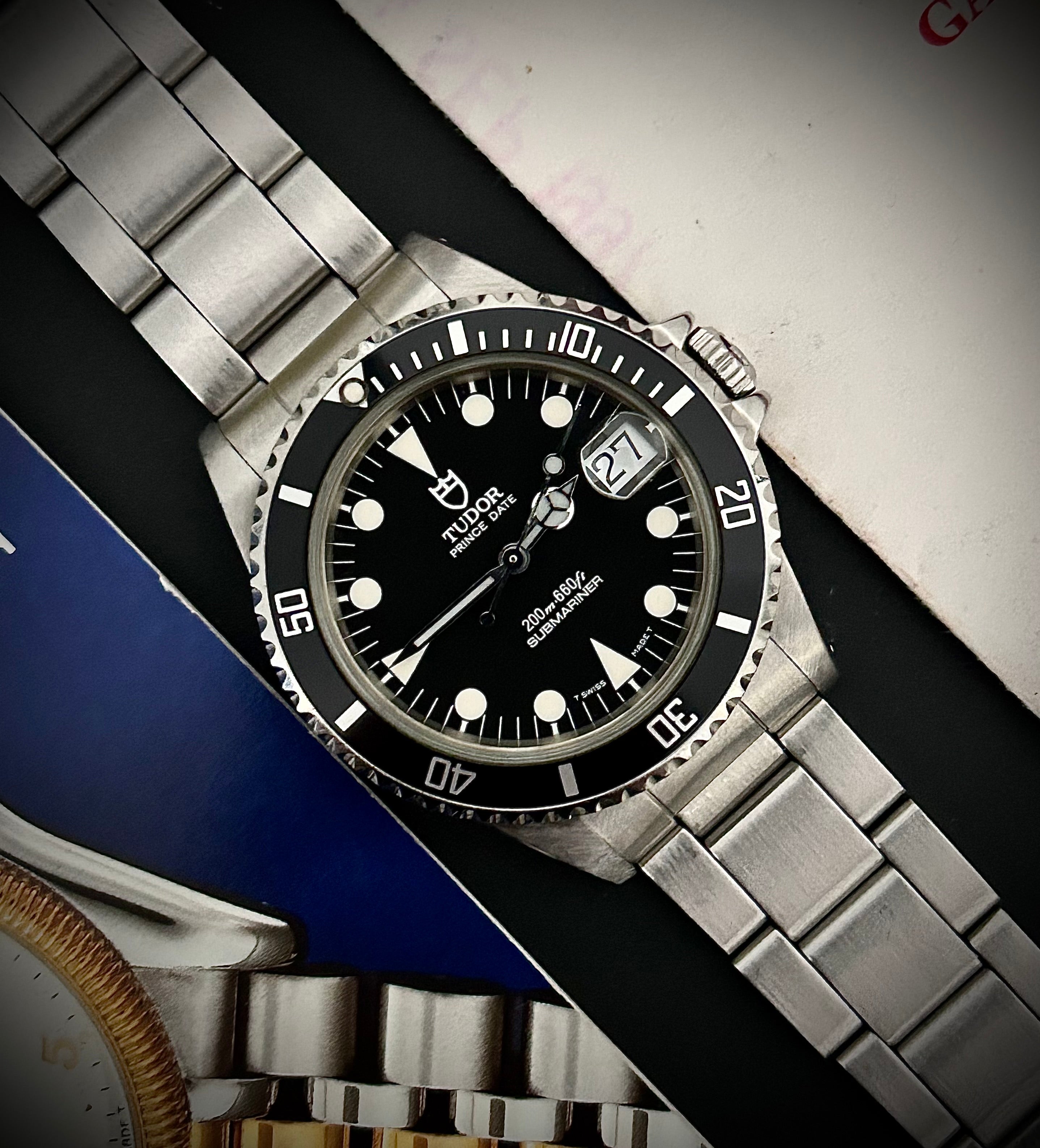 1997 TUDOR SUBMARINER, 75190, FULL SET, INC GST