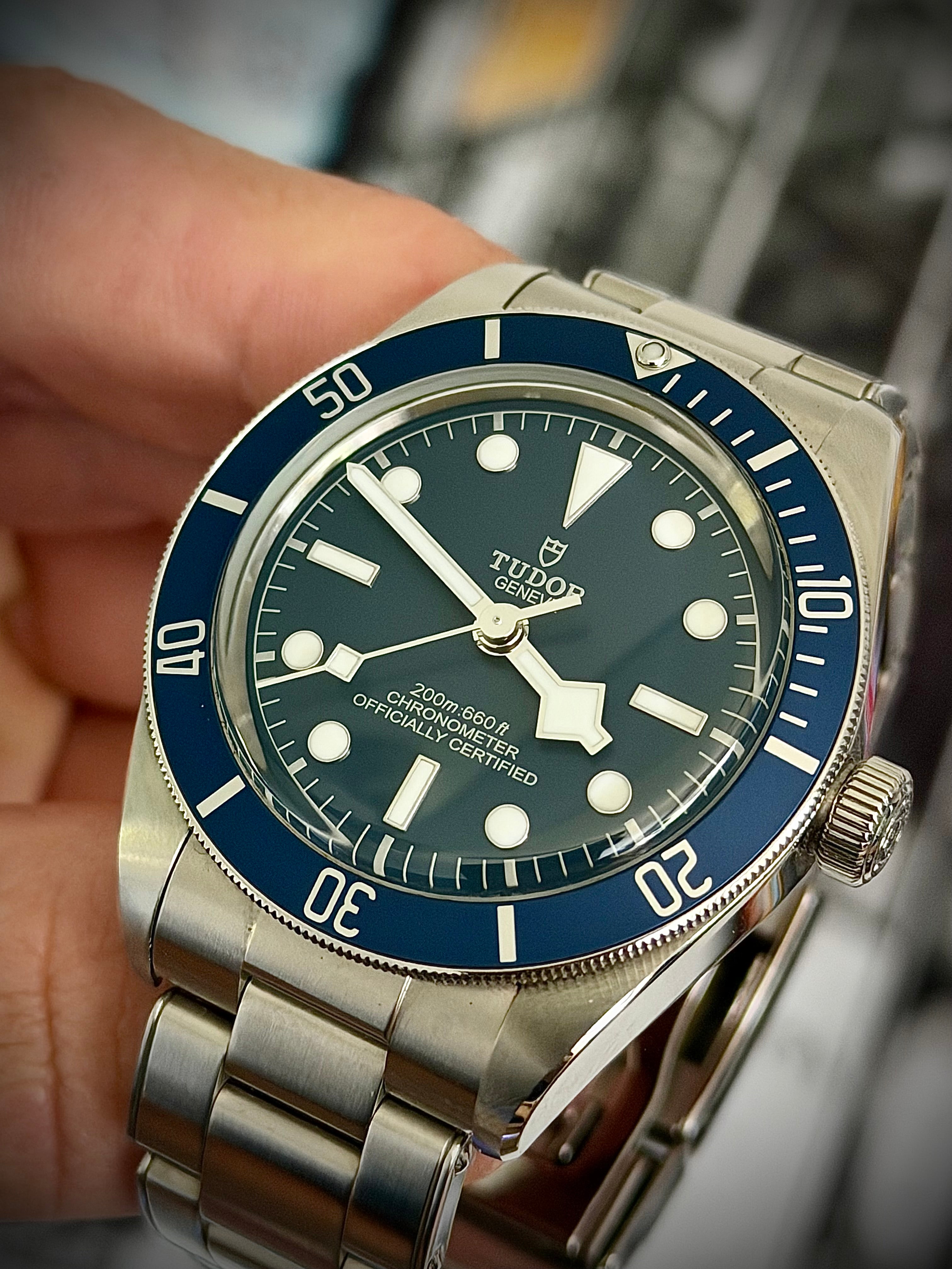 2020 TUDOR BLACK BAY 58, 79030B, BLUE DIAL, FULL SET, INC GST
