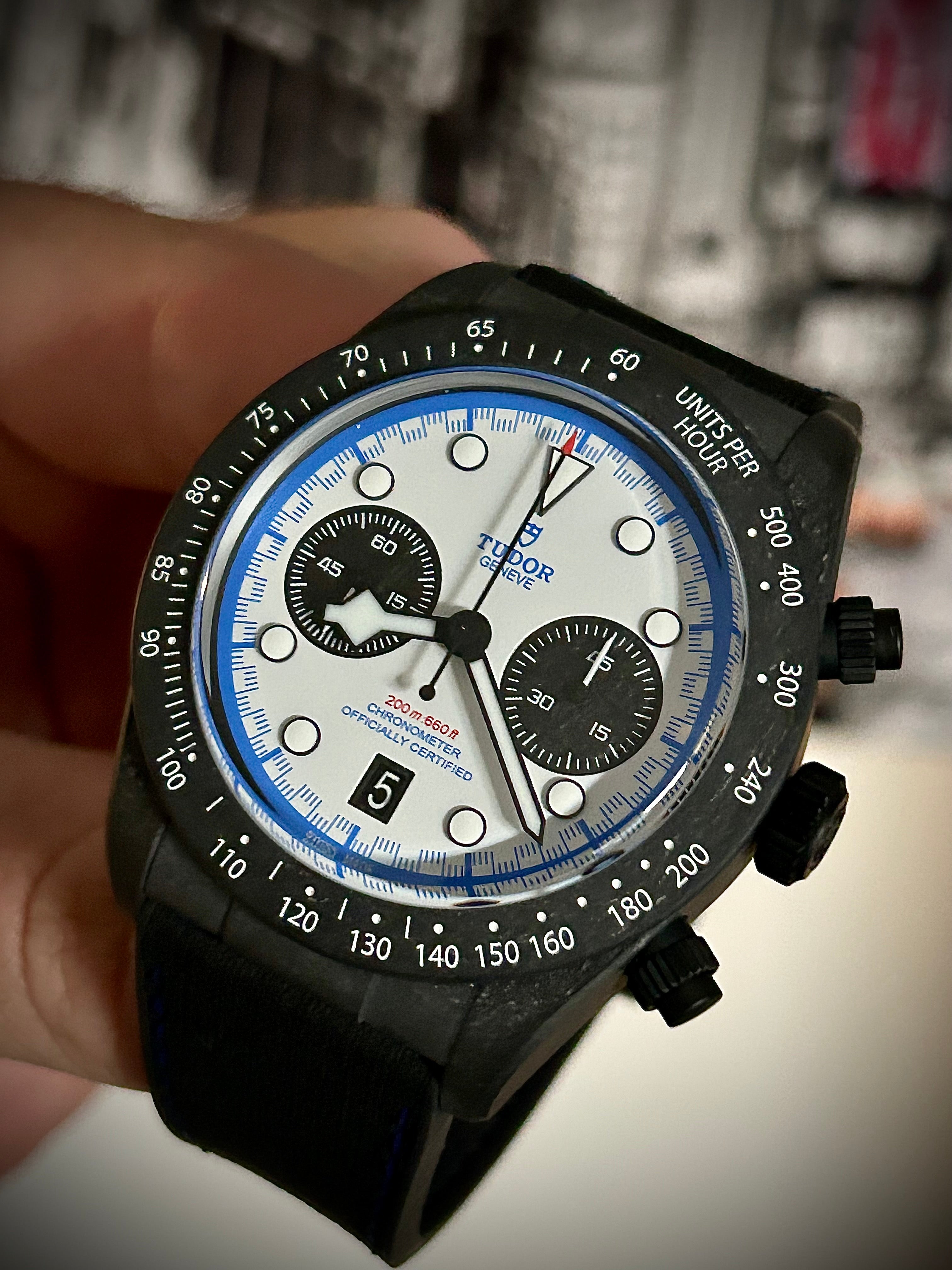 2025 TUDOR BLACK BAY CHRONOGRAPH CARBON 25, FULL SET, INC GST