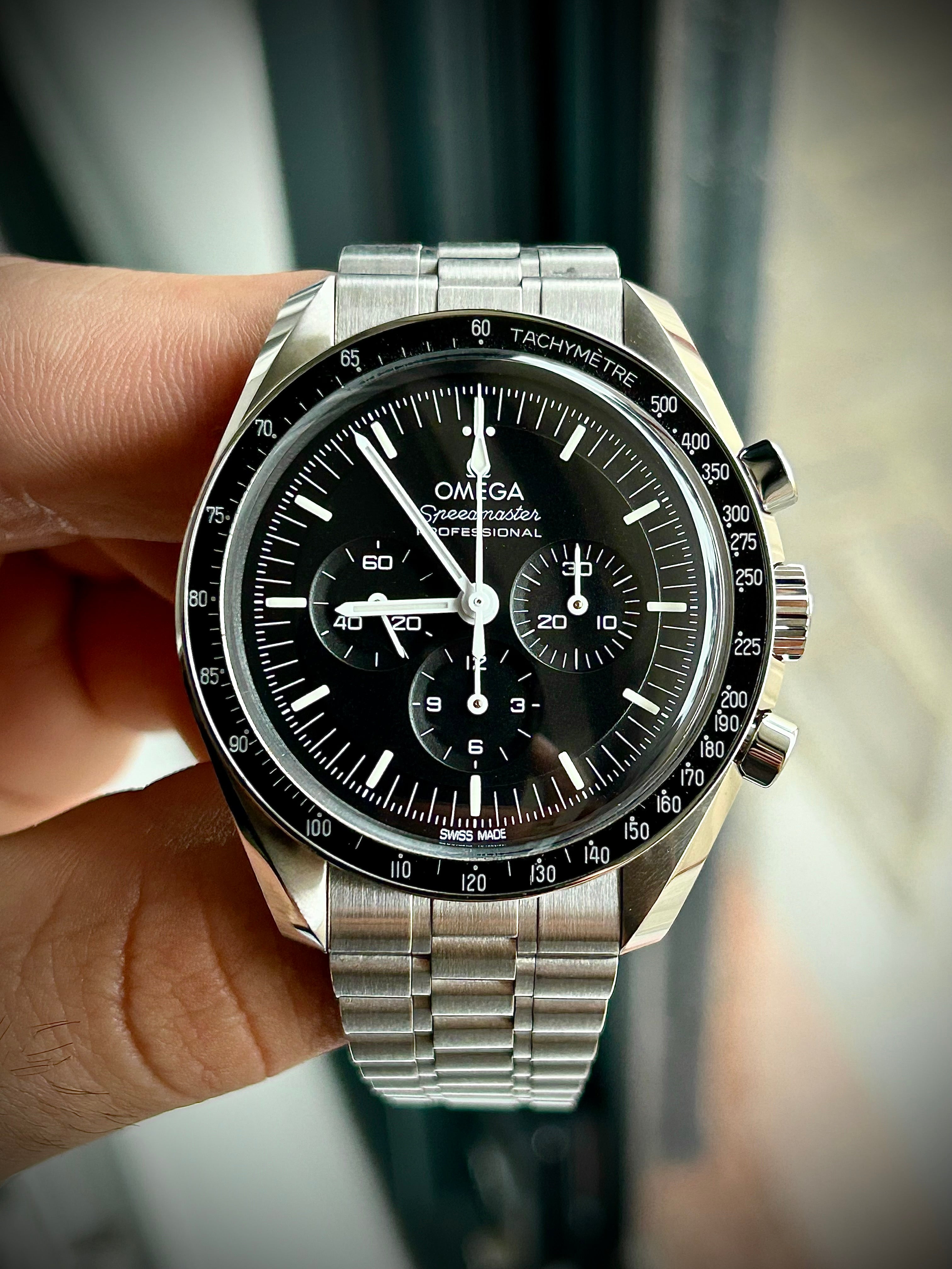 2021 OMEGA SPEEDMASTER PROFESSIONAL, HESALITE, FULL SET, INC GST