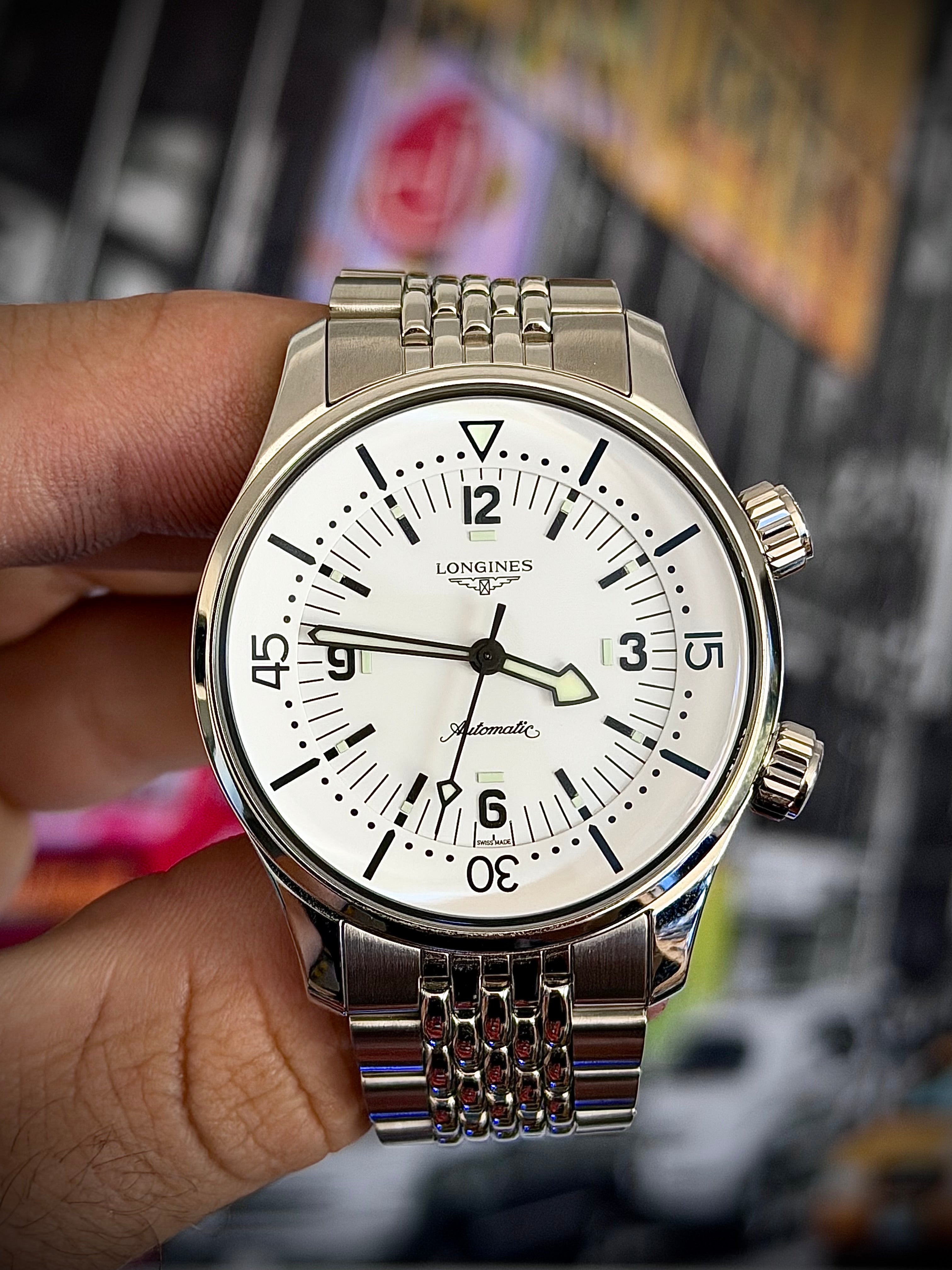 2025 LONGINES LEGEND DIVER, FULL SET, INC GST
