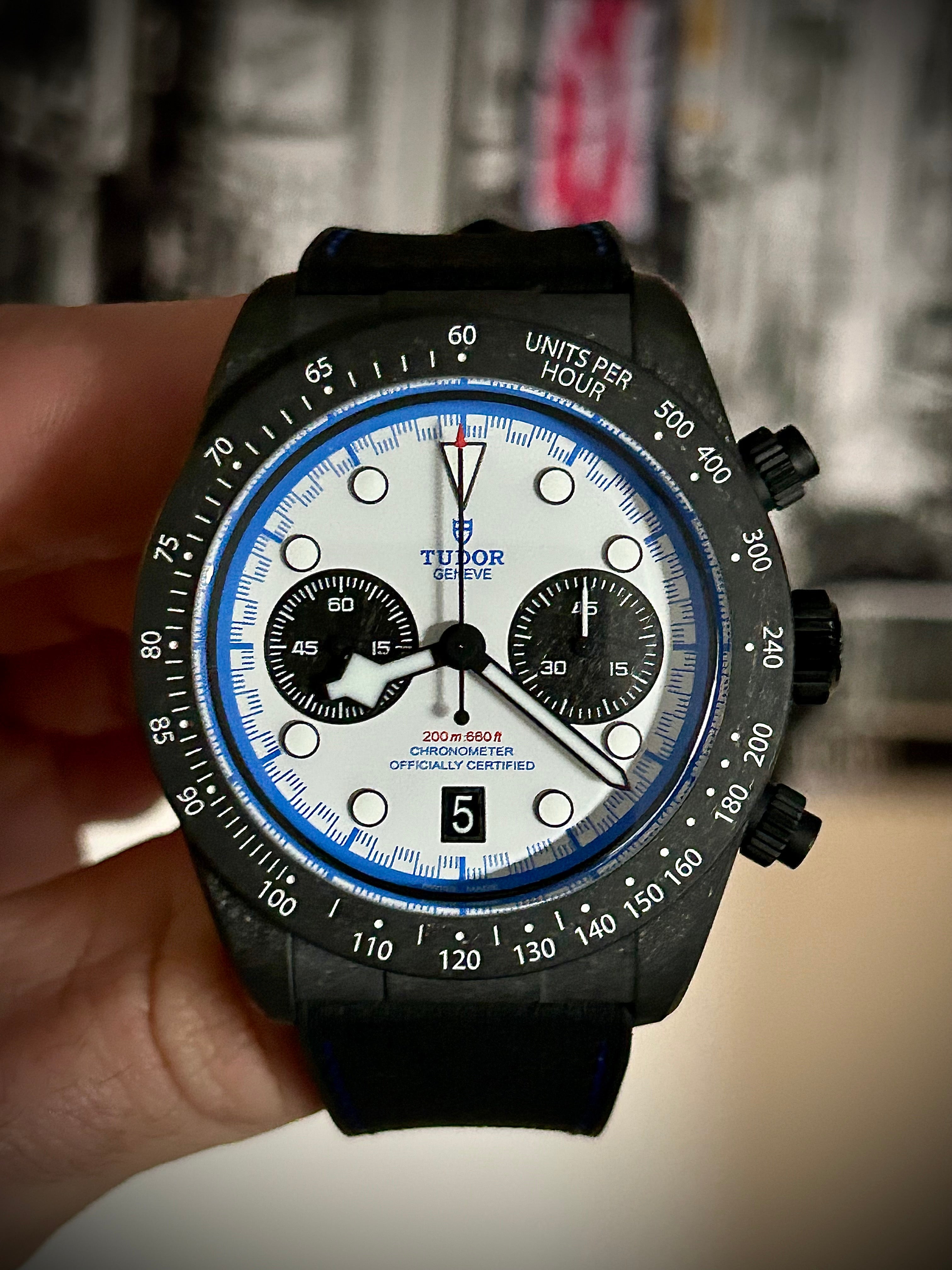 2025 TUDOR BLACK BAY CHRONOGRAPH CARBON 25, FULL SET, INC GST