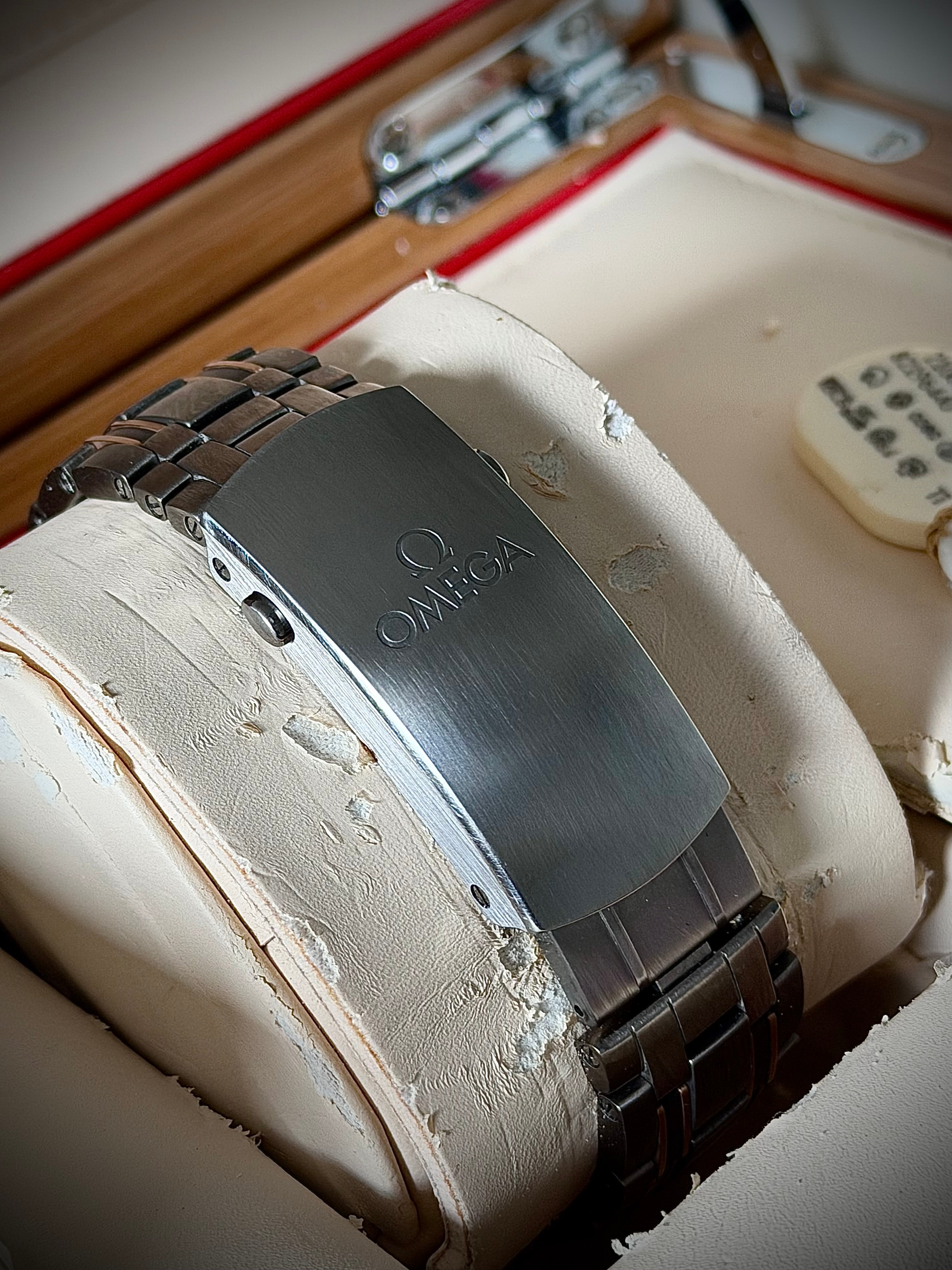 2022 OMEGA SEAMASTER DIVER 300M, LIMITED EDITION, TANTALUM, TITANUM & SEDNA GOLD, 210.60.42.20.99.001, FULL SET, INC GST