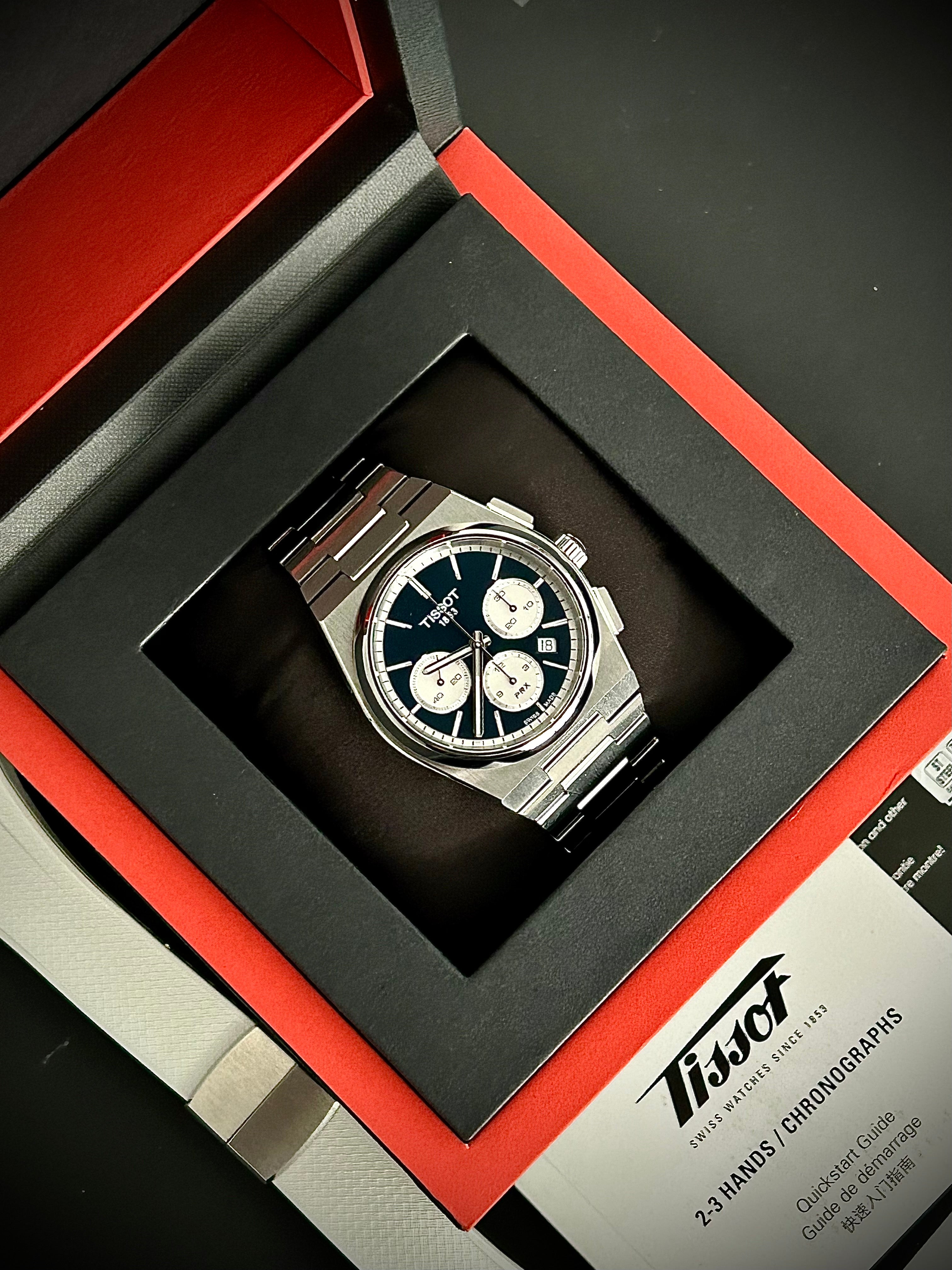 2024 TISSOT PRX AUTOMATIC CHRONOGRAPH, FULL SET, INC GST