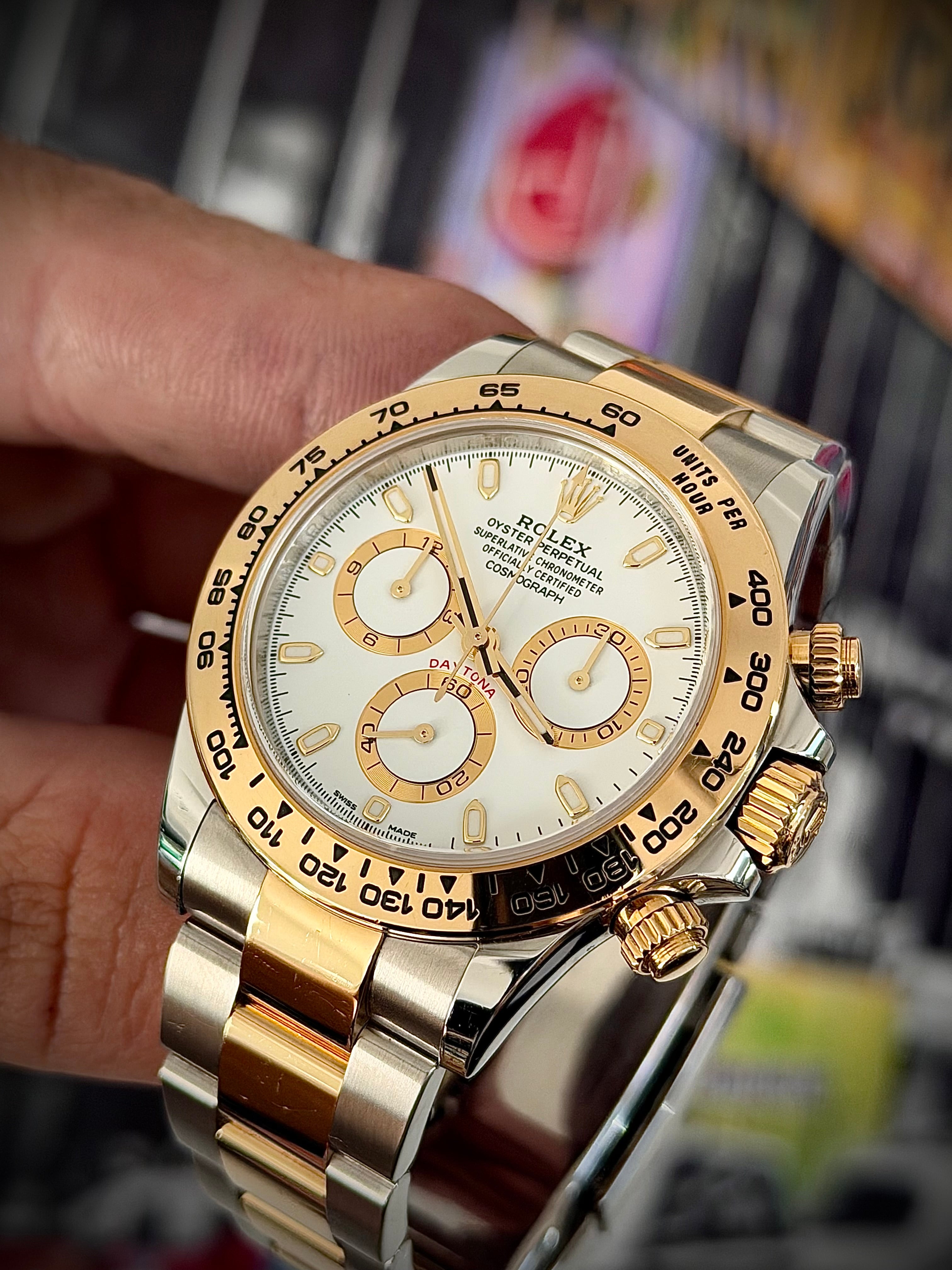 2019 ROLEX DAYTONA, 116503, WHITE DIAL, FULL SET, INC GST