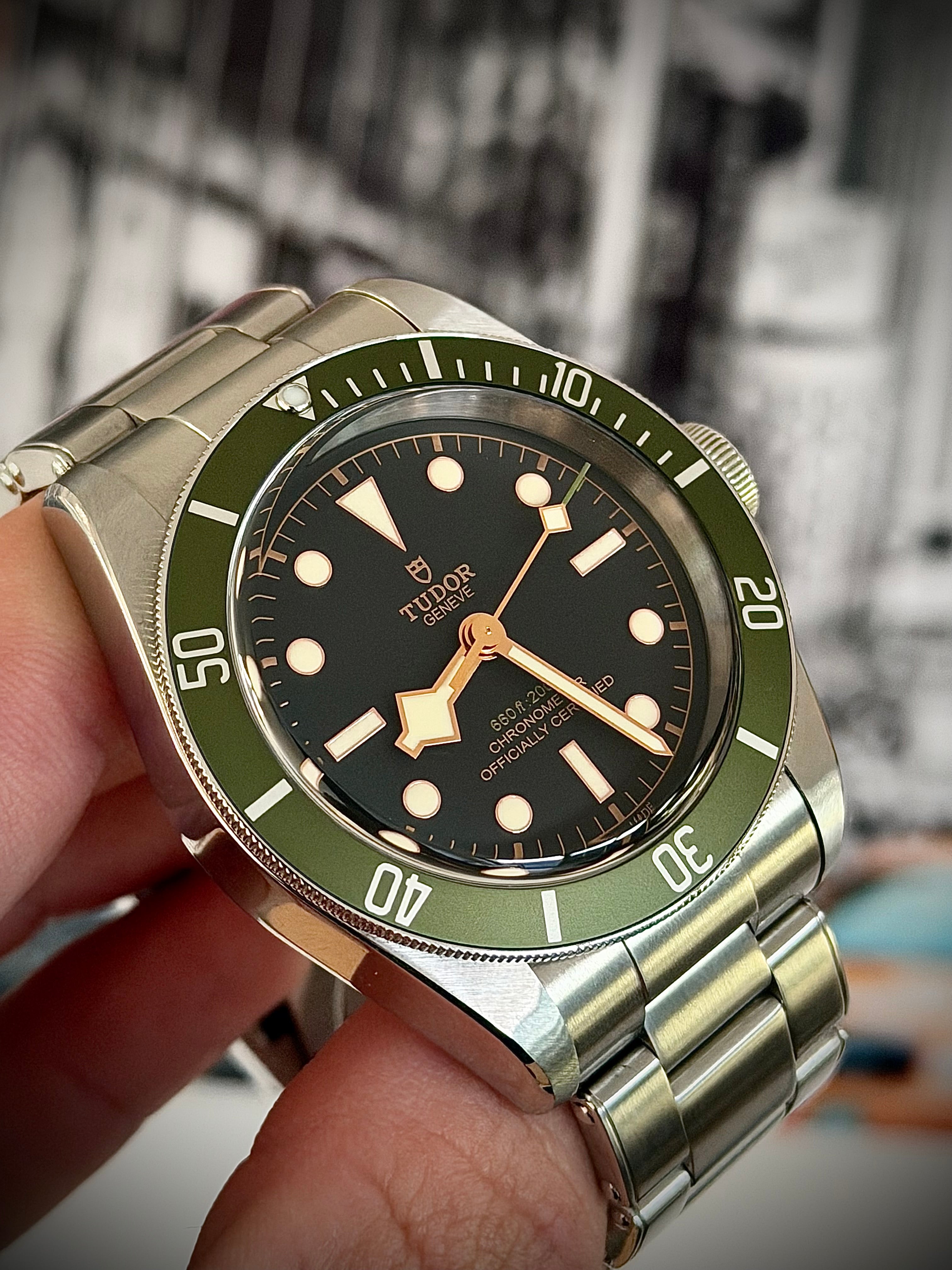 2018 TUDOR BLACK BAY HARRODS, 41MM, M79230G, FULL SET, INC GST