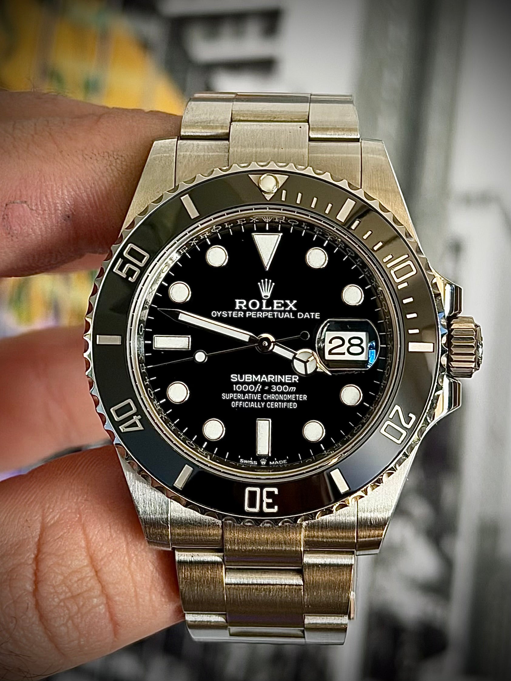 2021 ROLEX SUBMARINER DATE, 126610LN, EXCELLENT CONDITION, BOX & PAPERS, INC GST