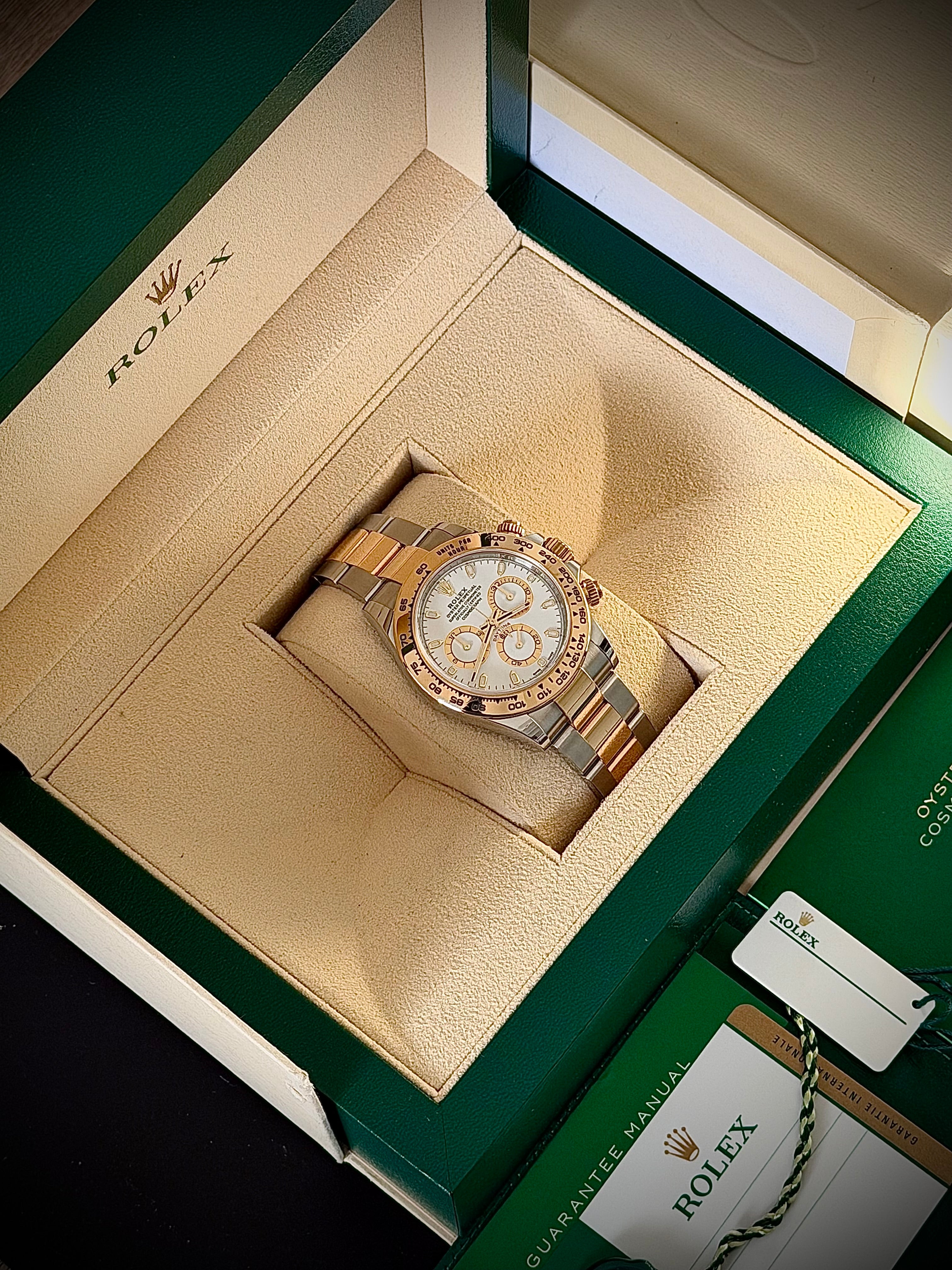 2019 ROLEX DAYTONA, 116503, WHITE DIAL, FULL SET, INC GST