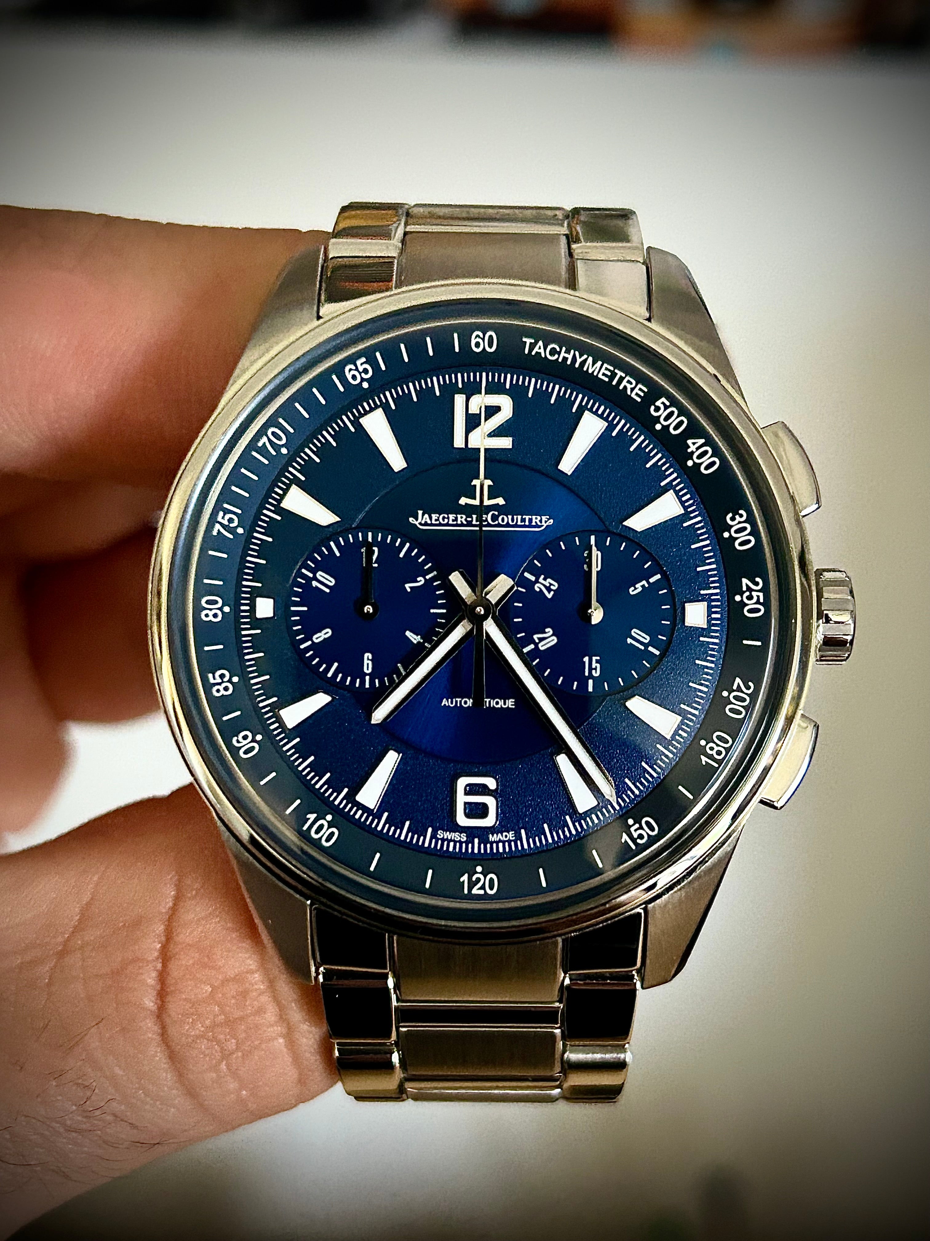 2022 JAEGER-LECOULTRE POLARIS CHRONOGRAPH, Q9028180,  FULL SET, INC GST