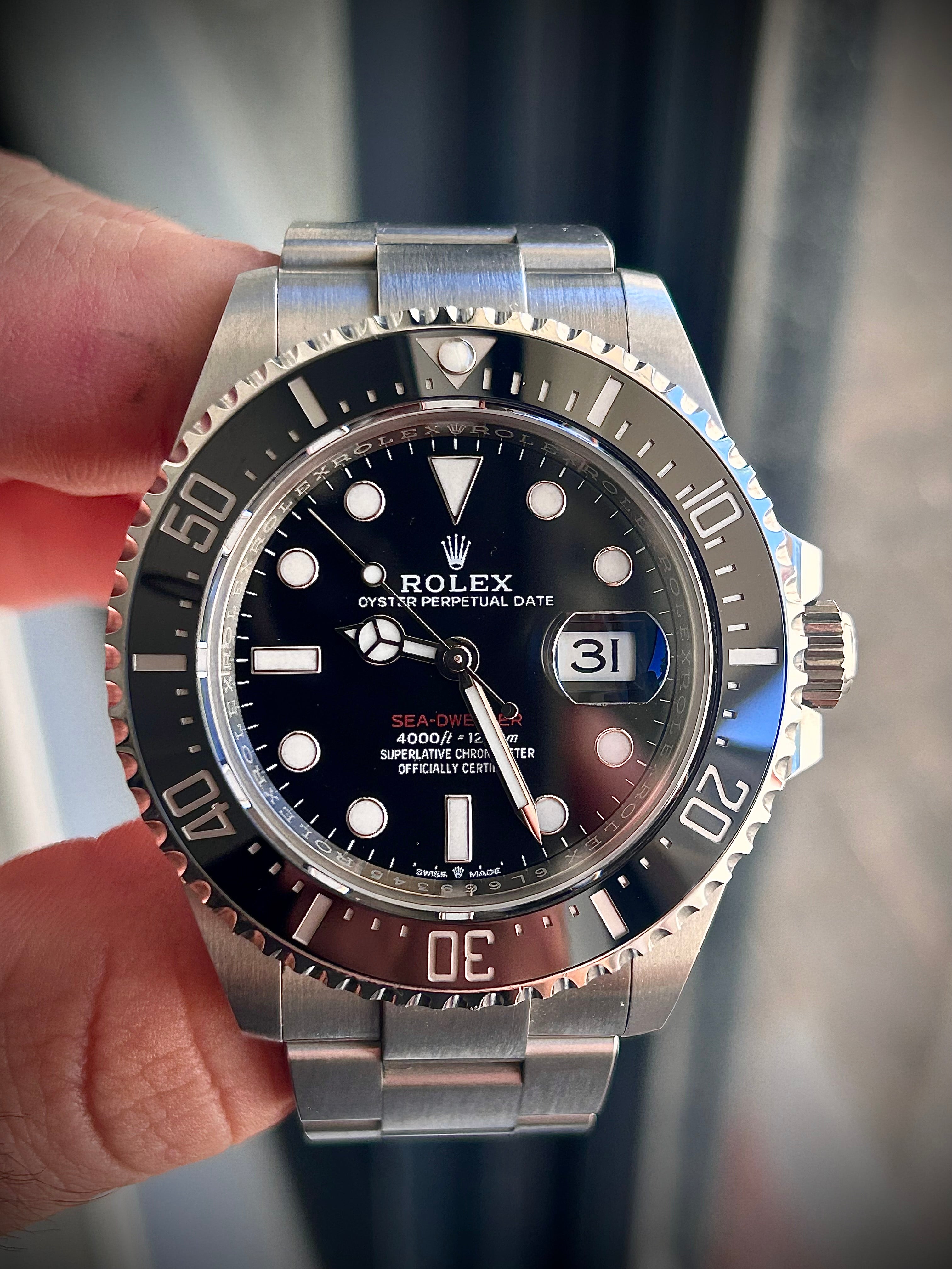 2023 ROLEX SEA DWELLER, 126600, FULL SET, INC GST