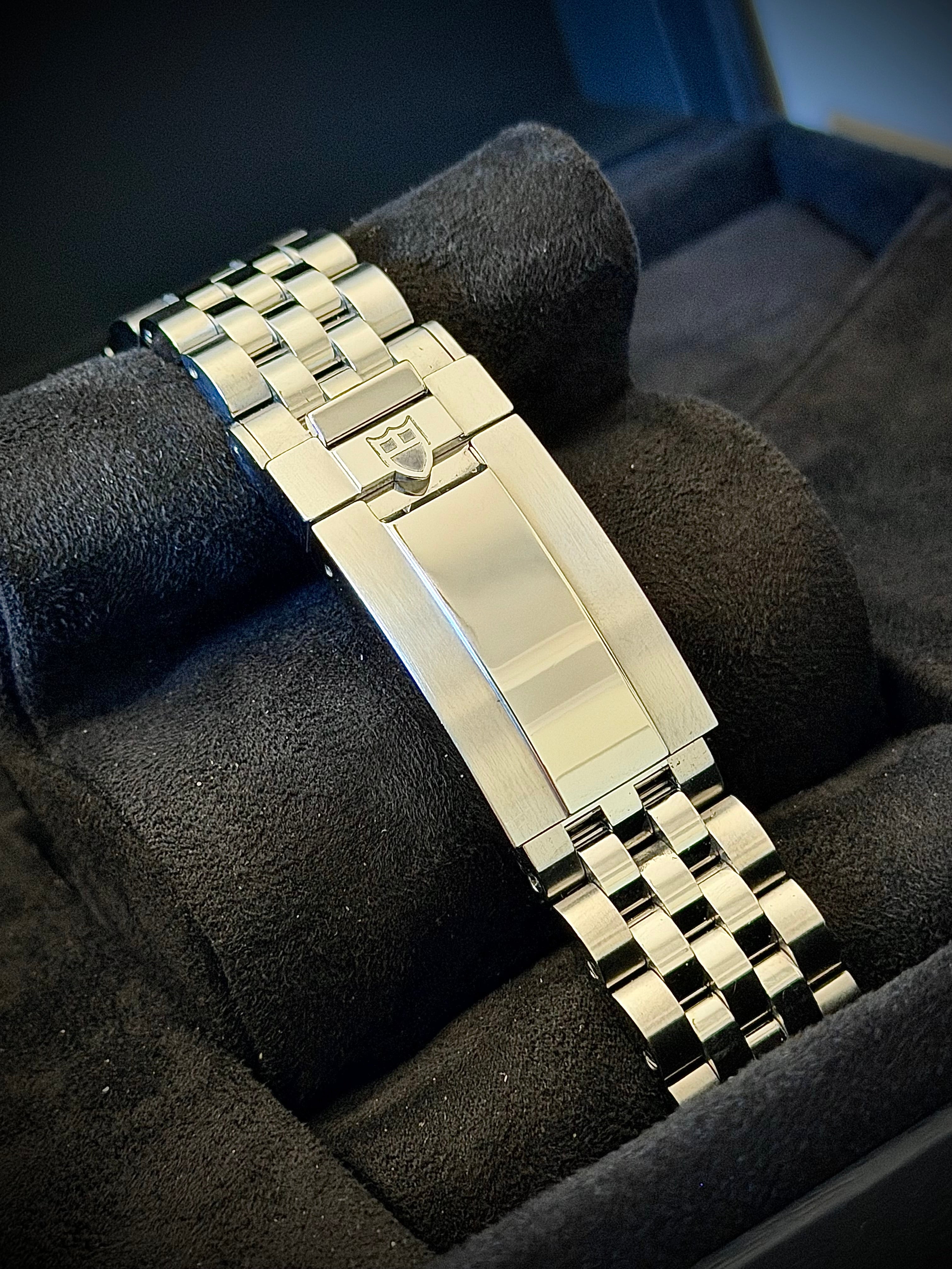 2024 TUDOR BLACK CHRONO BLUE BOUTIQUE EDITION, FULL SET, INC GST