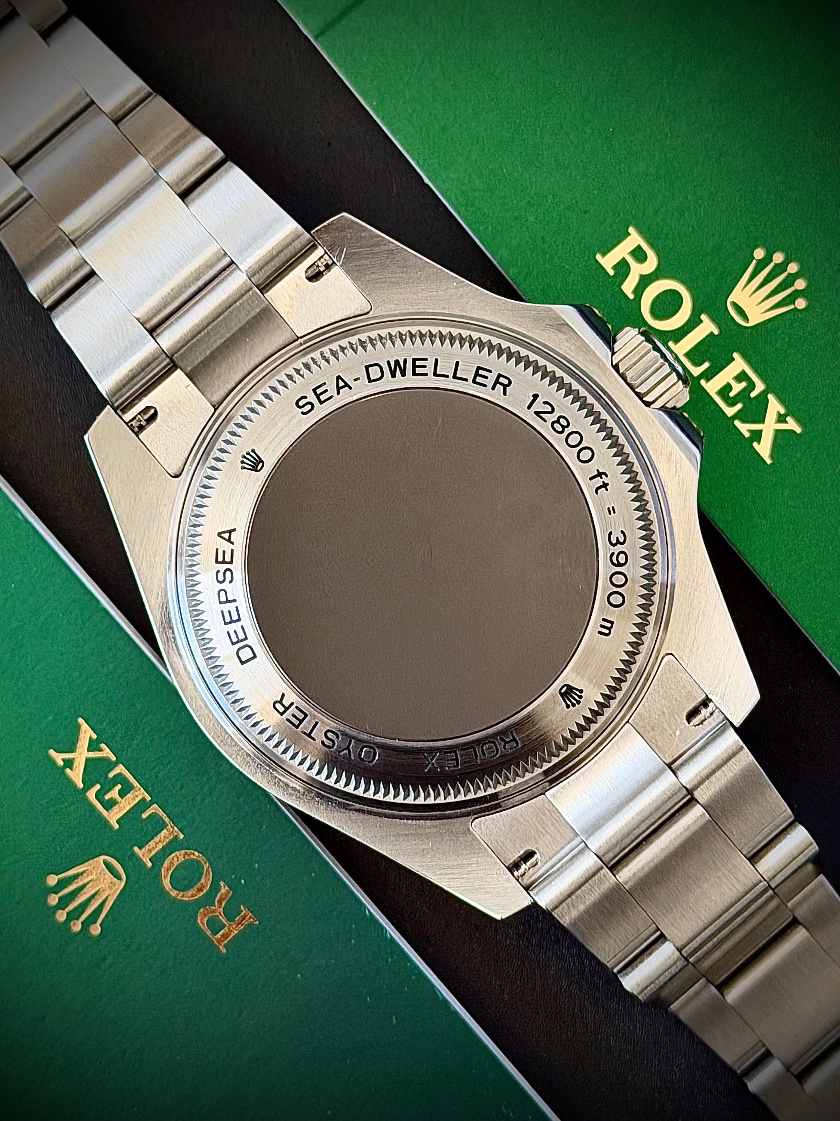 2015 ROLEX DEEPSEA SEA-DWELLER 44MM, JAMES CAMERON 116660, FULL SET, INC GST