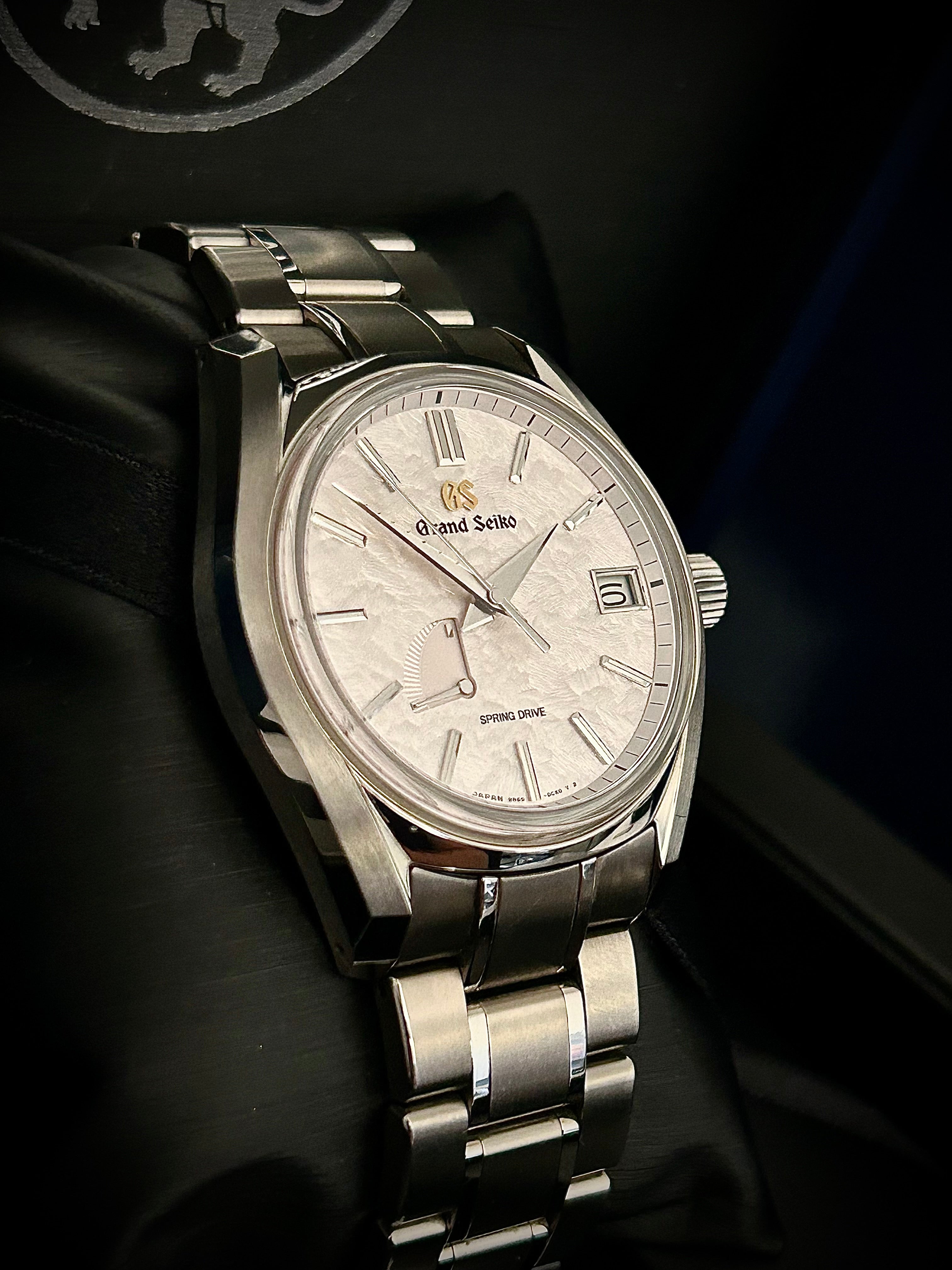 2022 GRAND SEIKO HERITAGE SPRING DRIVE, SHUNBUN, SBGA413, FULL SET, INC GST