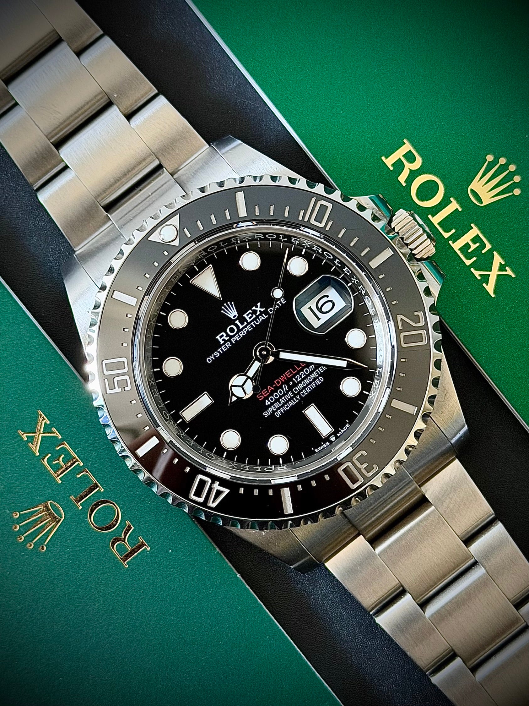 2025 ROLEX SEA DWELLER, SD43, 126600, FULL SET, INC GST