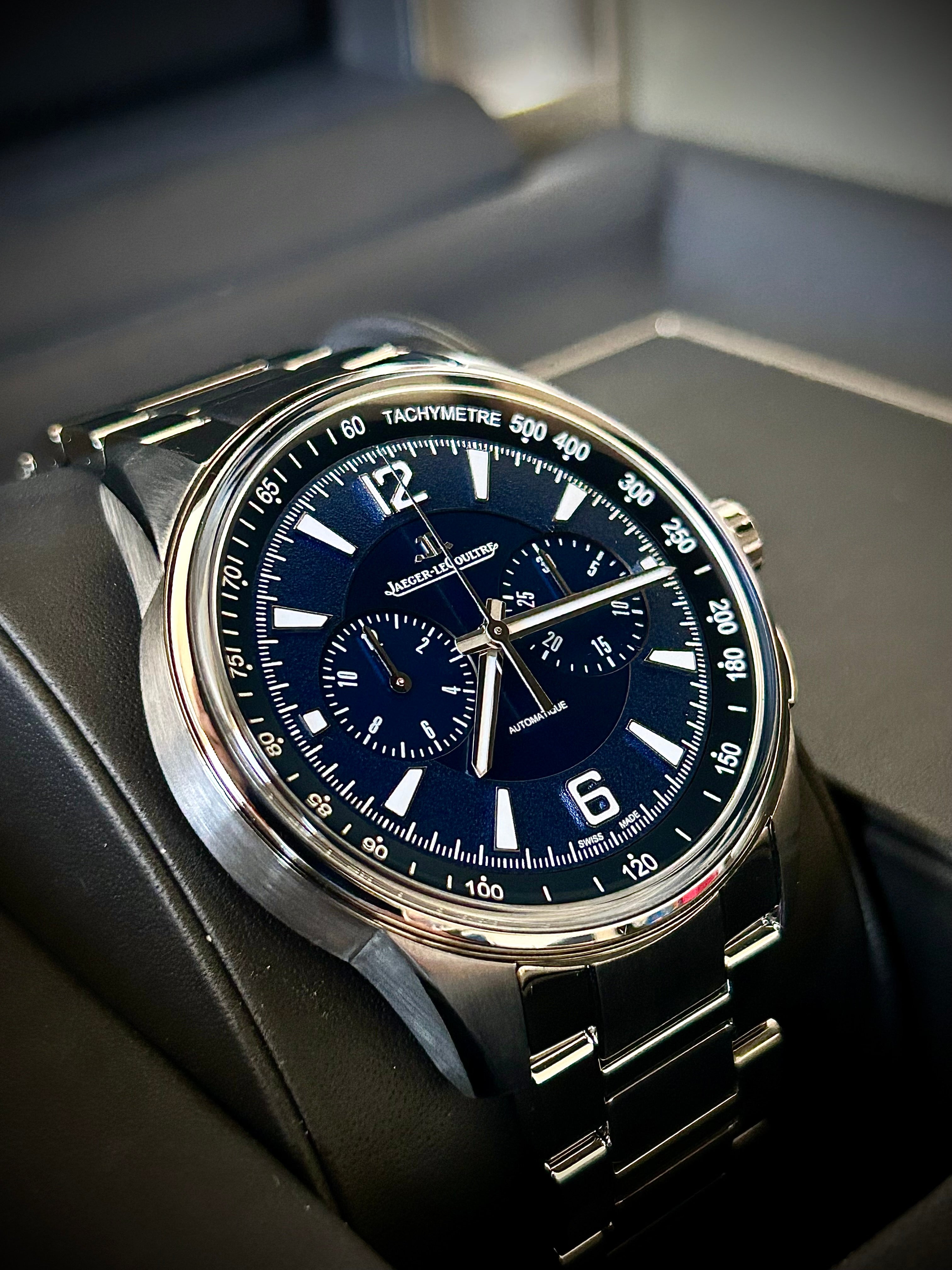 2022 JAEGER-LECOULTRE POLARIS CHRONOGRAPH, Q9028180,  FULL SET, INC GST