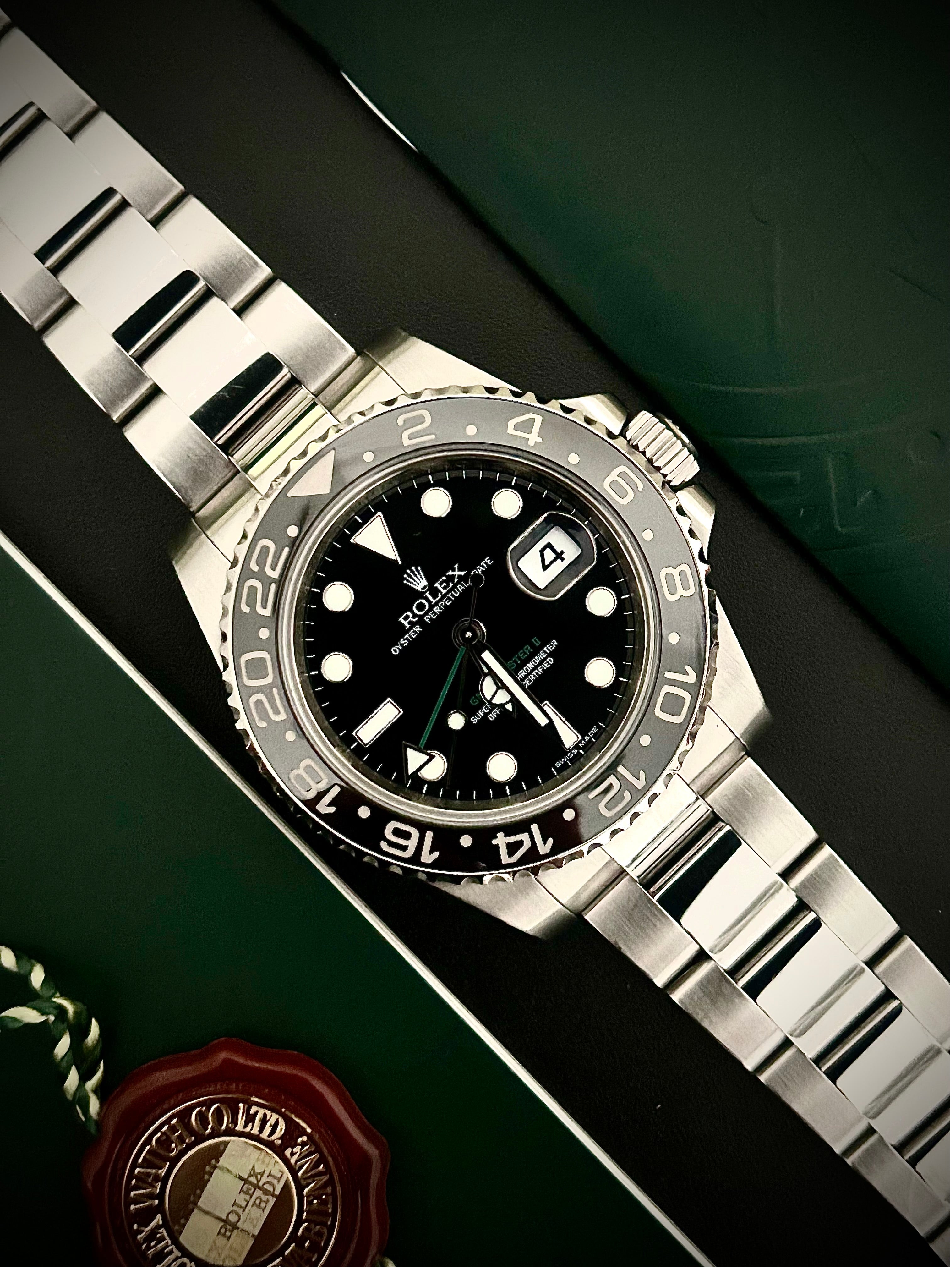 2009 rolex gmt master ii hot sale