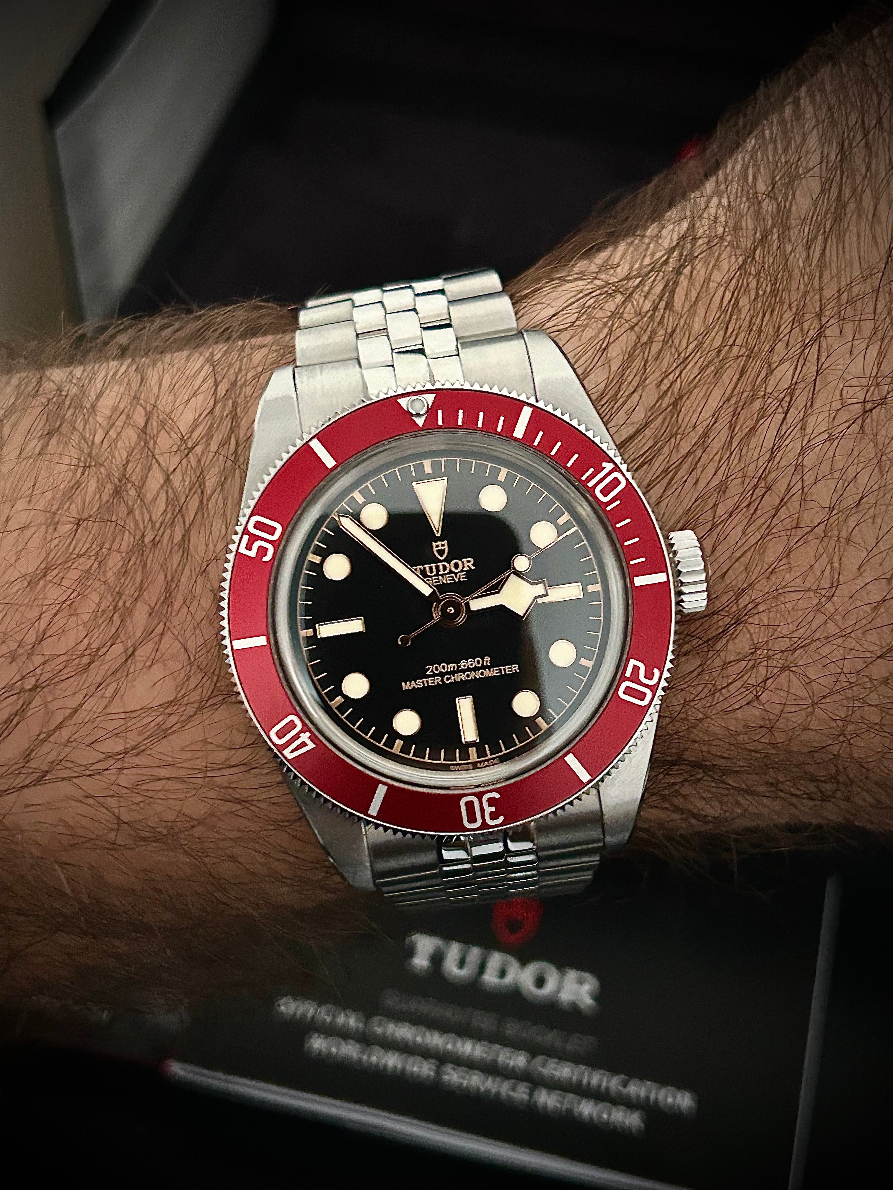 2023 TUDOR BLACK BAY BURGUNDY, 41MM, M7941A1A0RU, FULL SET, INC GST