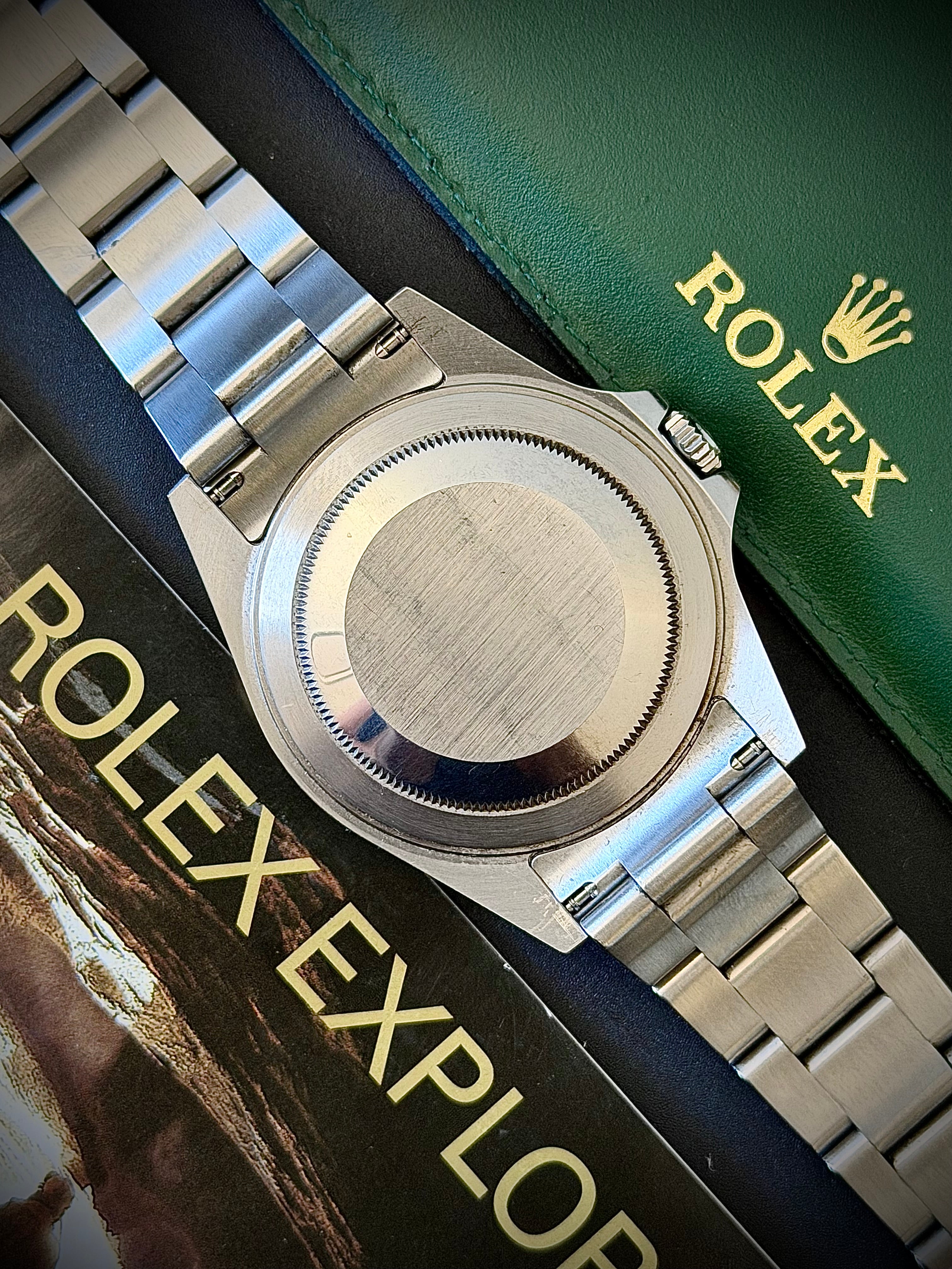 2011 ROLEX EXPLORER II, POLAR” 16570, NO HOLES SEL, ENGRAVED REHAUT, 3186 MOVEMENT, BOX BOOKLETS AND ORIGINAL RECEIPT, INC GST