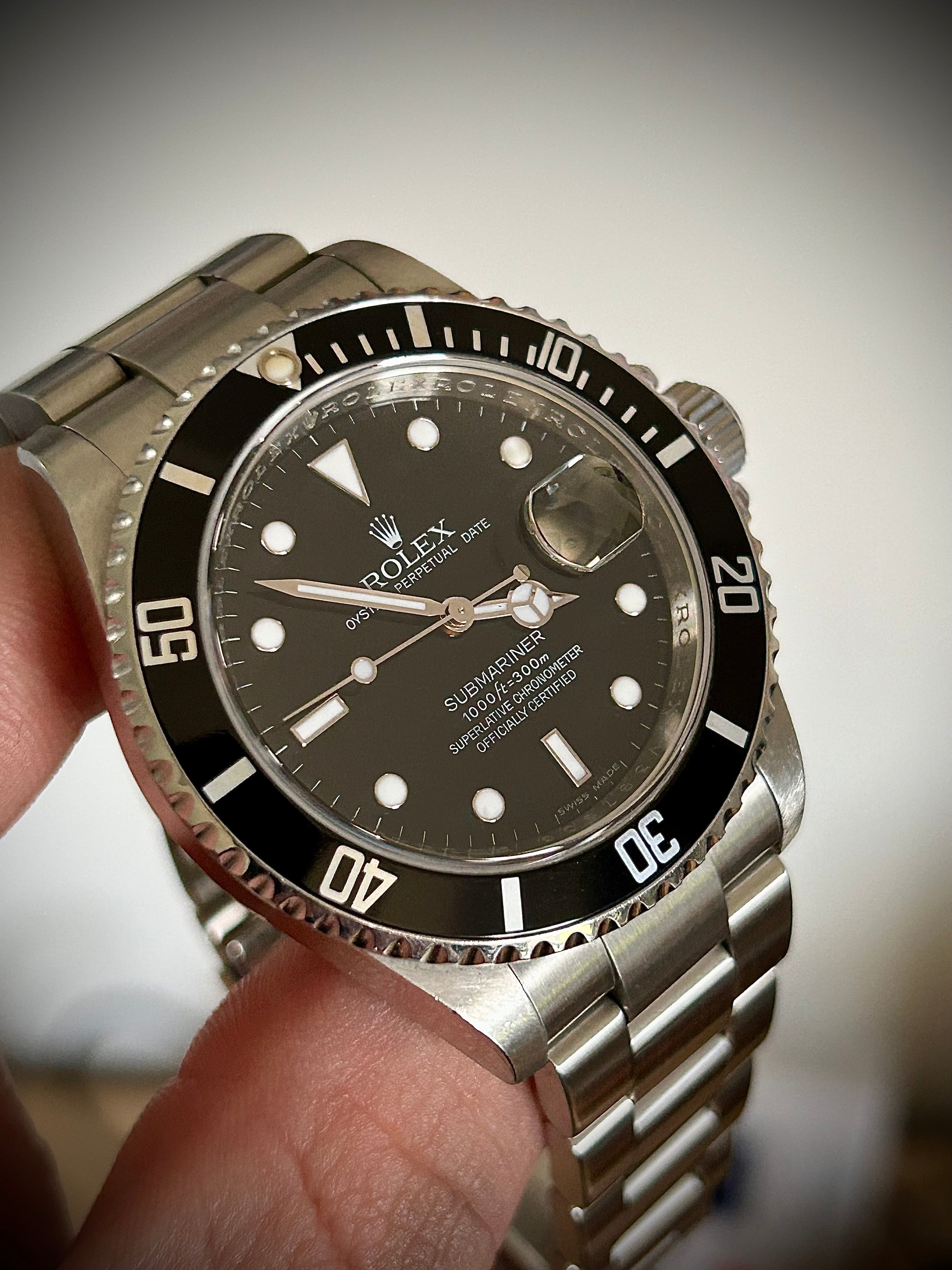 2009 ROLEX SUBMARINER DATE, 16610, FULL SET, INC GST