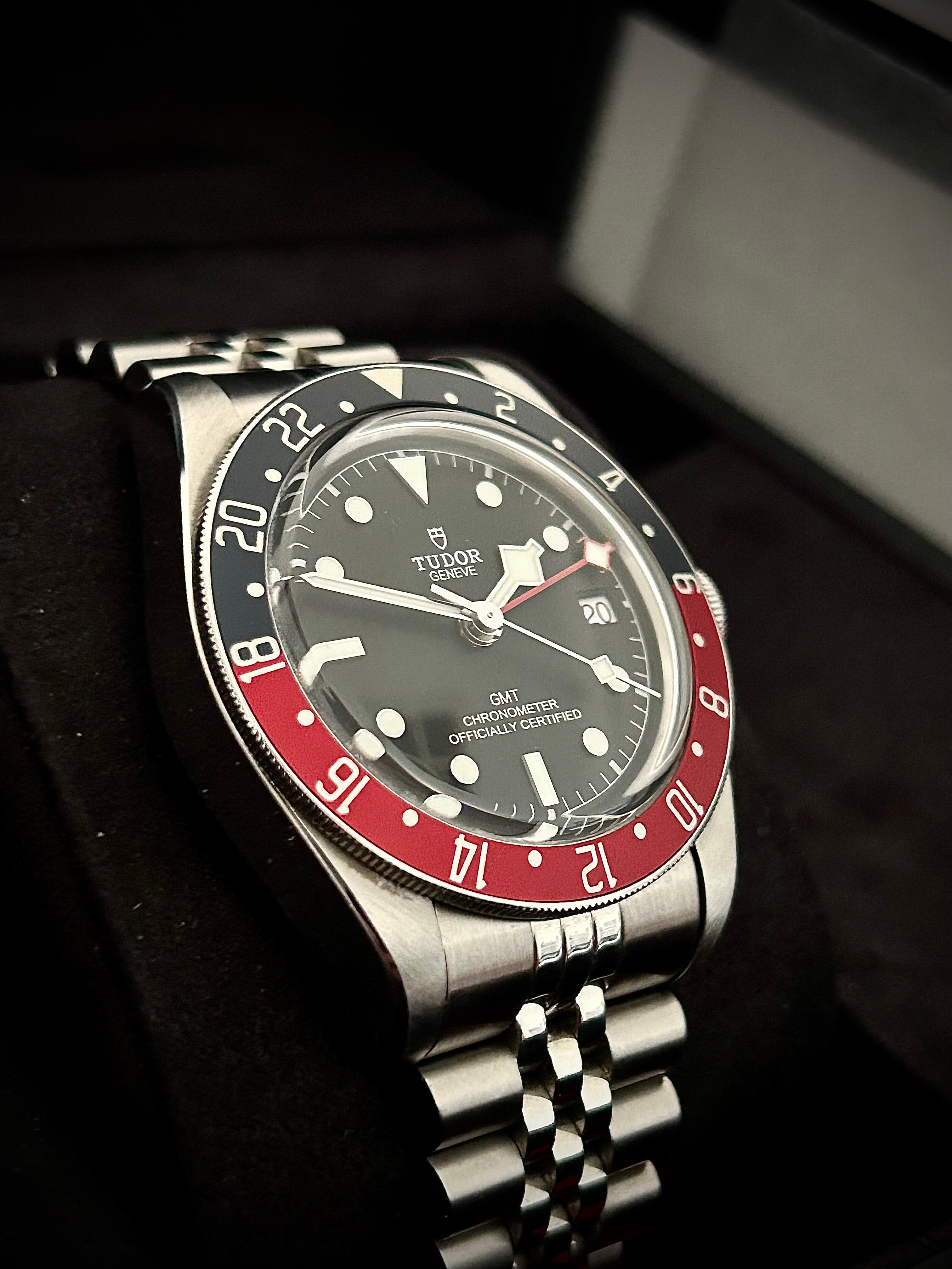 2022 TUDOR BLACK BAY GMT “PEPSI”, FULL SET, INC GST