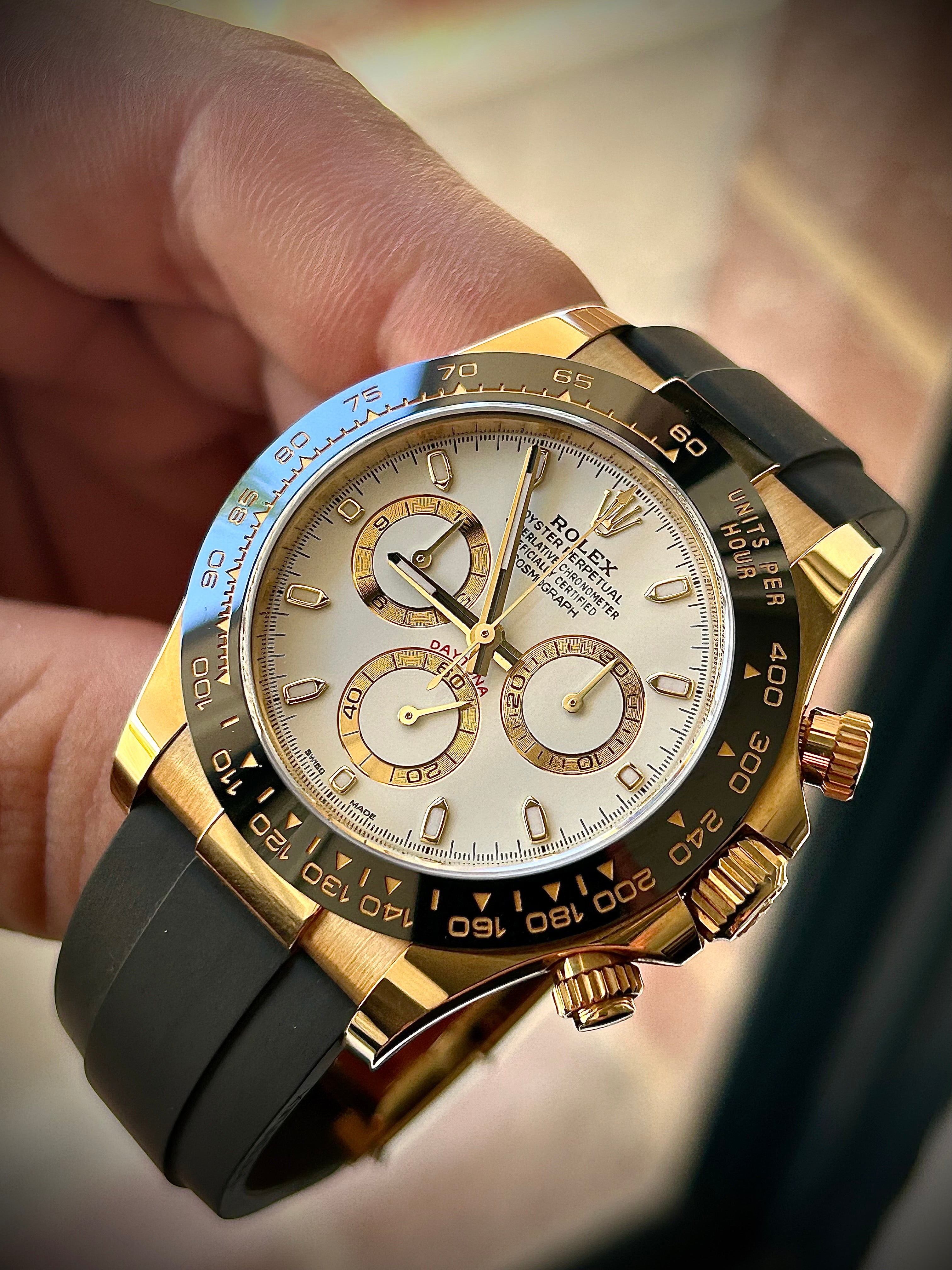 2019 ROLEX COSMOGRAPH DAYTONA, 116518LN, FULL SET, INC GST