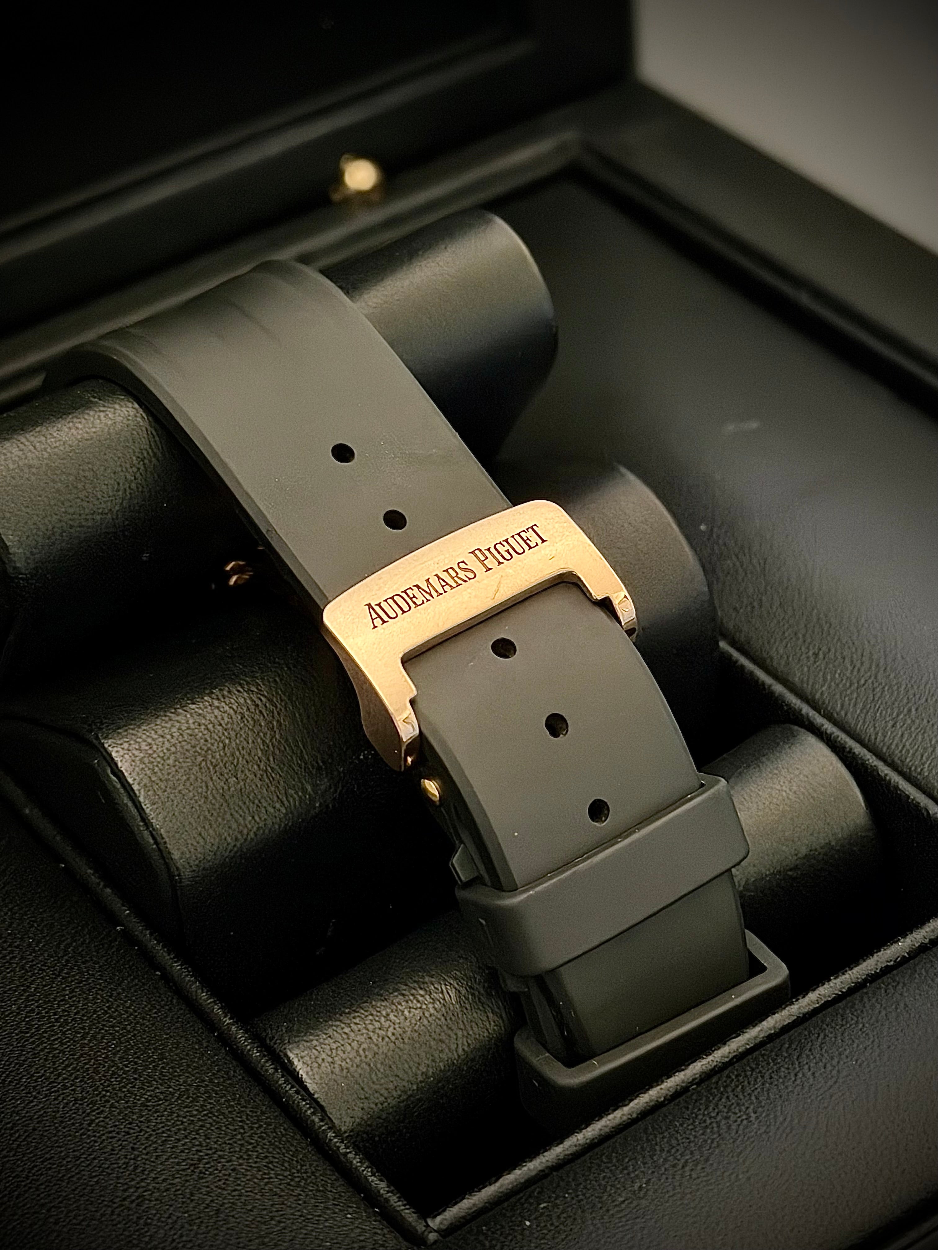 2017 AUDEMARS PIGUET ROYAL OAK, 15400OR, FULL SET, INC GST