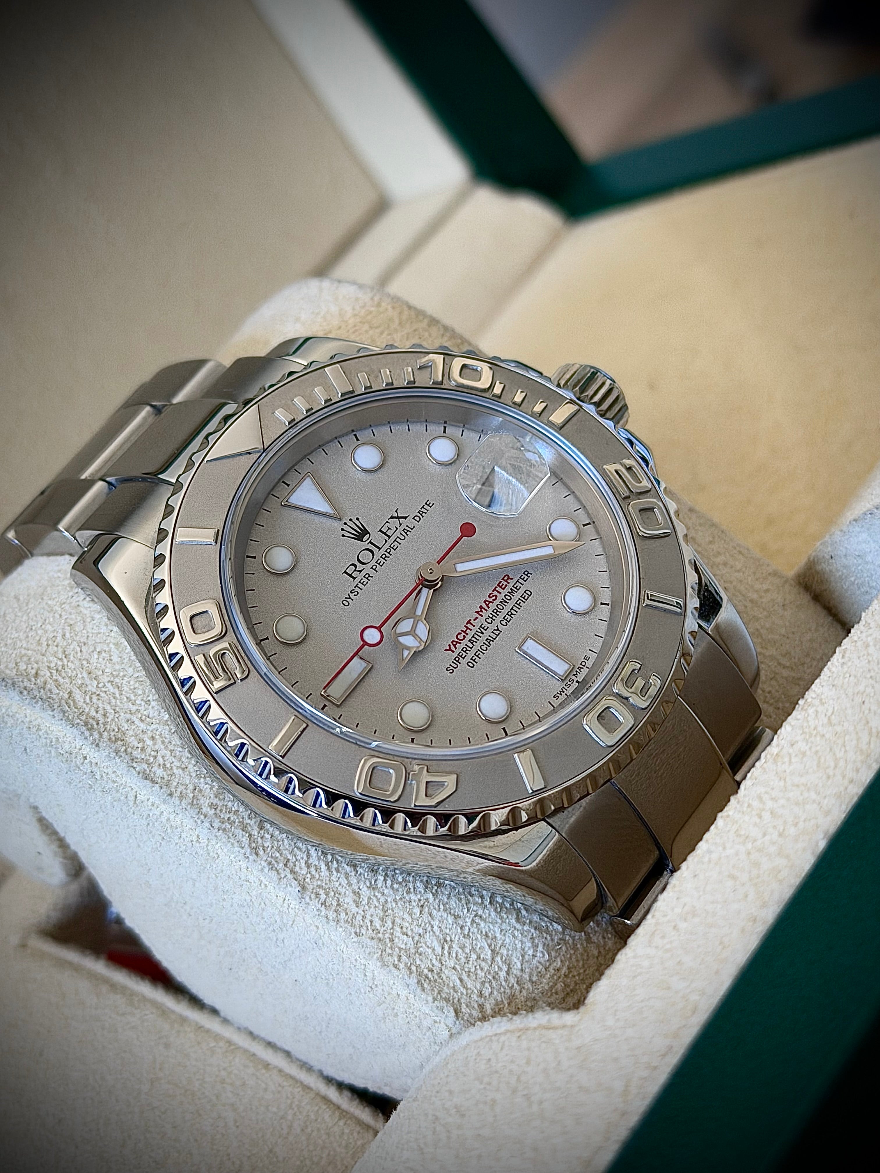 2004 ROLEX YACHT-MASTER 40, 116622, WATCH ONLY, INC GST