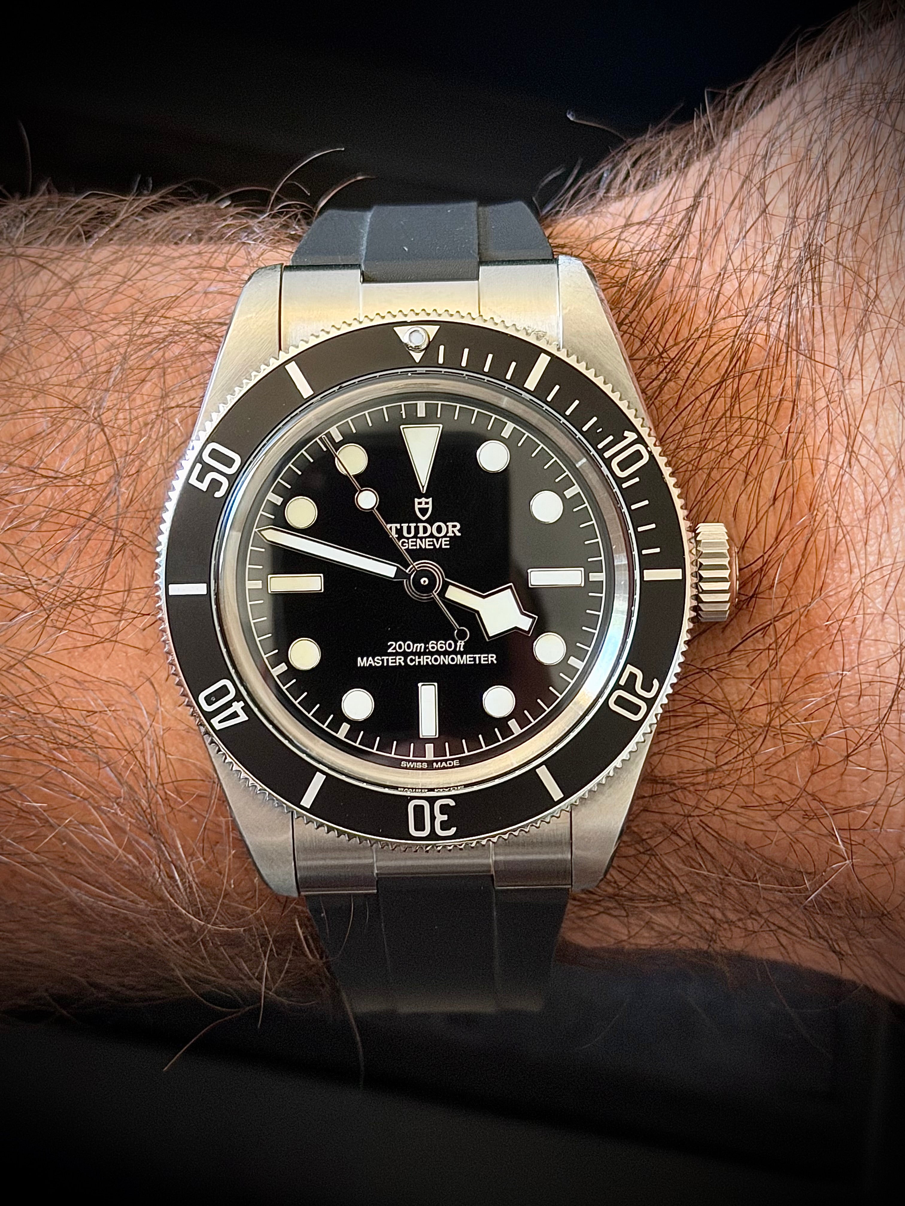 2024 TUDOR BLACK BAY 41 MONOCHROME, M7941A1A0NU, FULL SET, INC GST