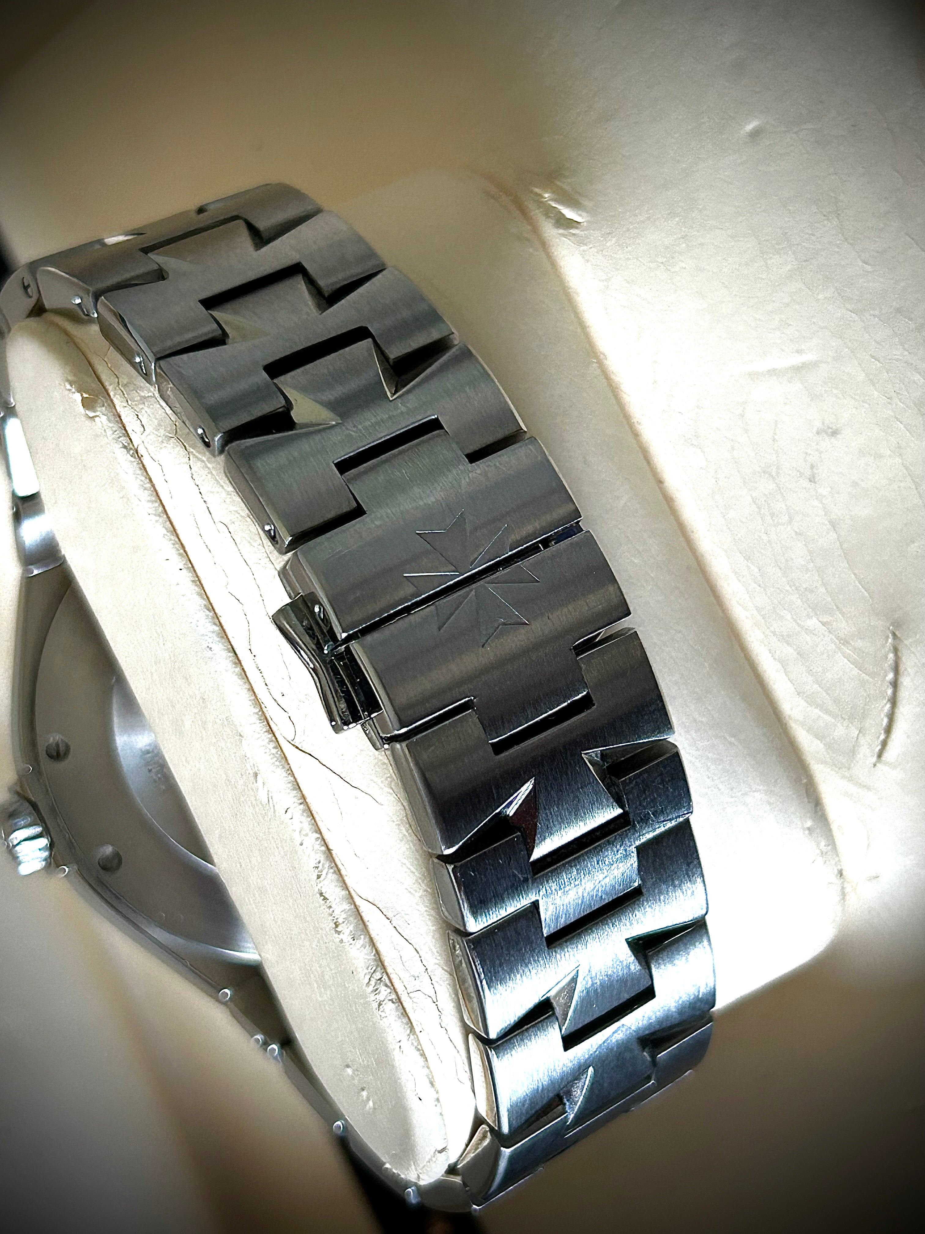 2008 VACHERON CONSTANTIN OVERSEAS, 47040/B01A-9094, BLACK DIAL, FULL SET, INC GST